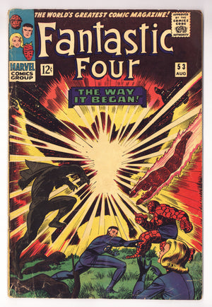 Fantastic Four Vol 1 53  GD/VG (3.0)   (1966)