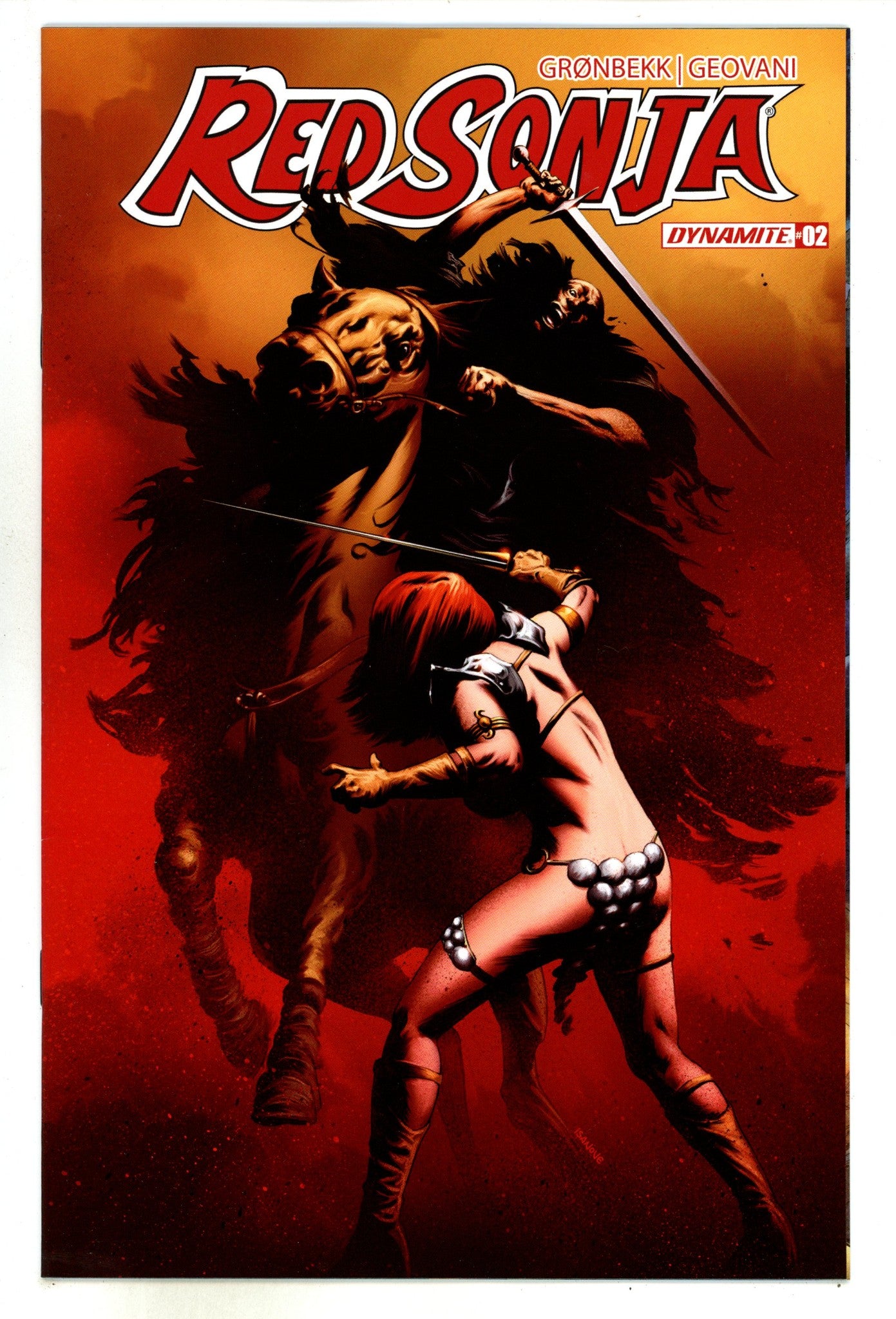 Red Sonja Vol 7 2 High Grade (2023) Isanove Incentive Variant 