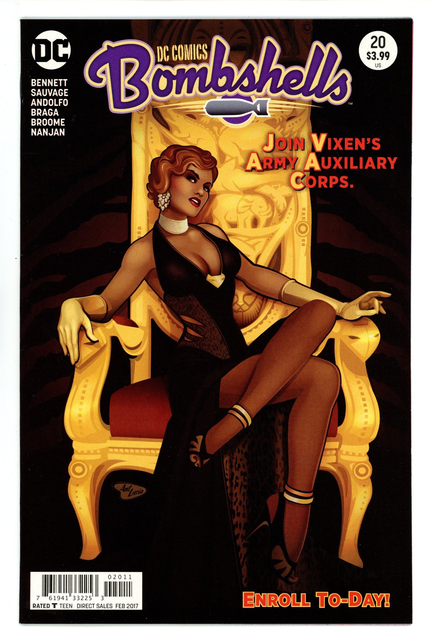 DC Comics: Bombshells 20 High Grade (2017) 