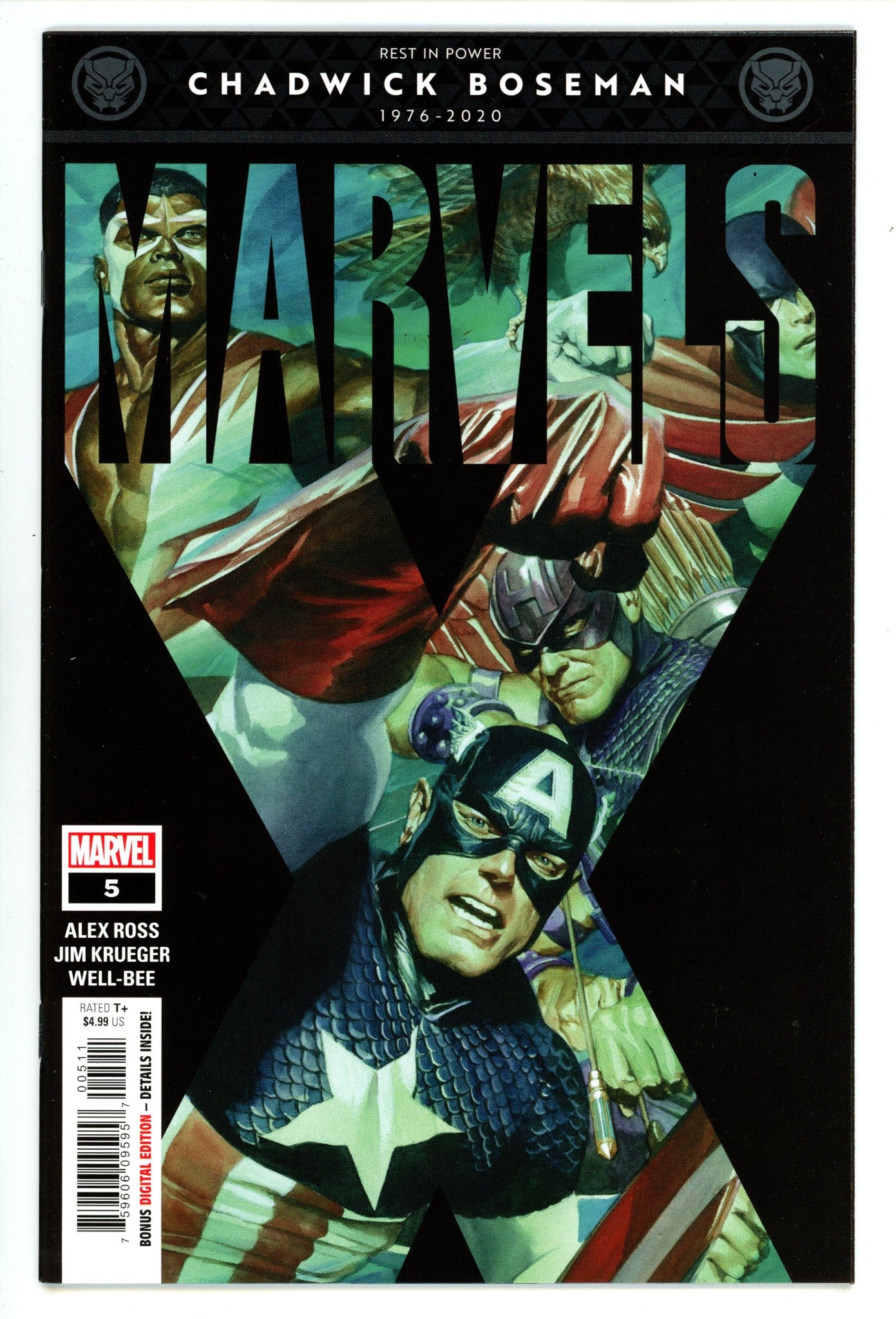 Marvels X 5 High Grade (2020) 