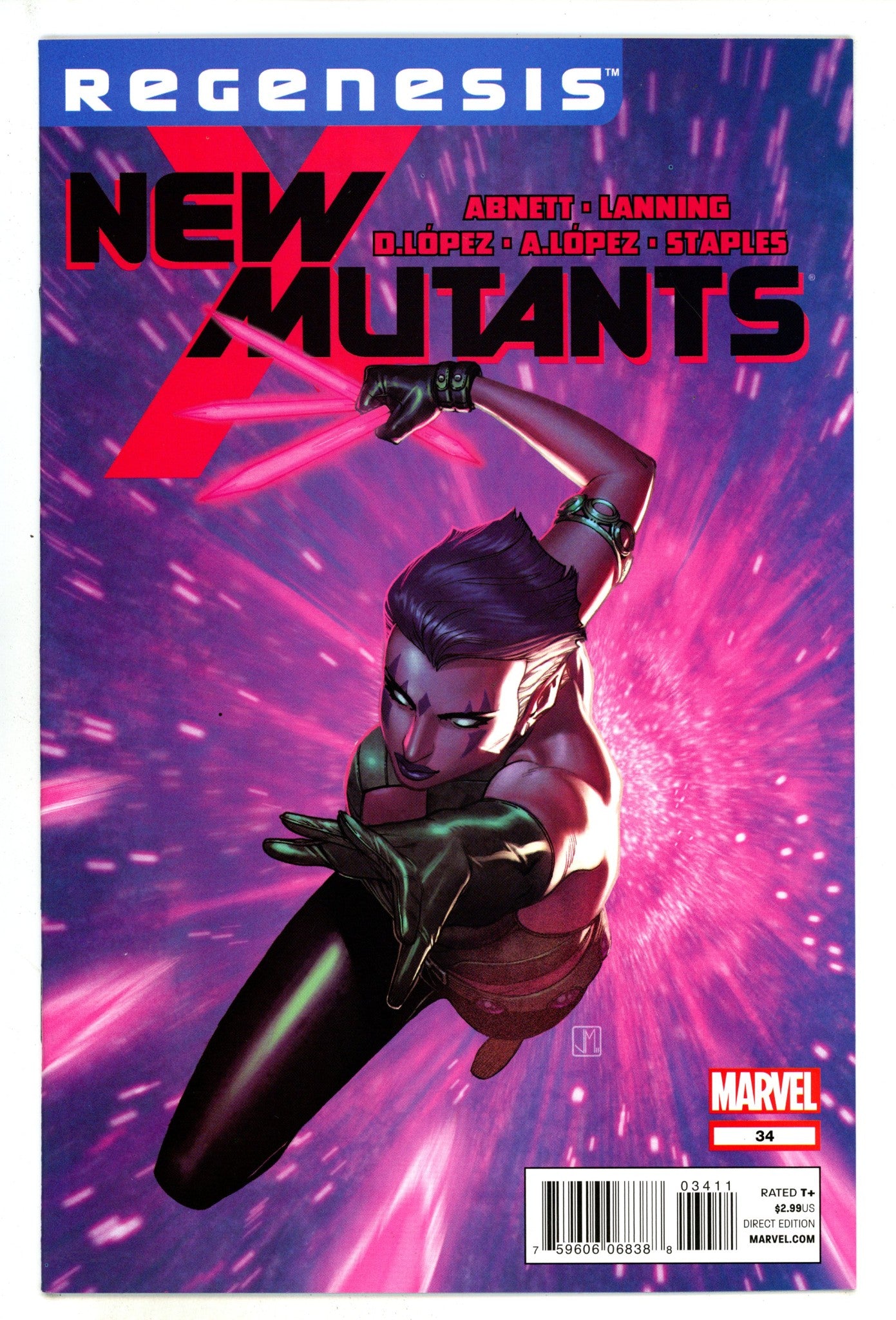 New Mutants Vol 3 34 High Grade (2012) 
