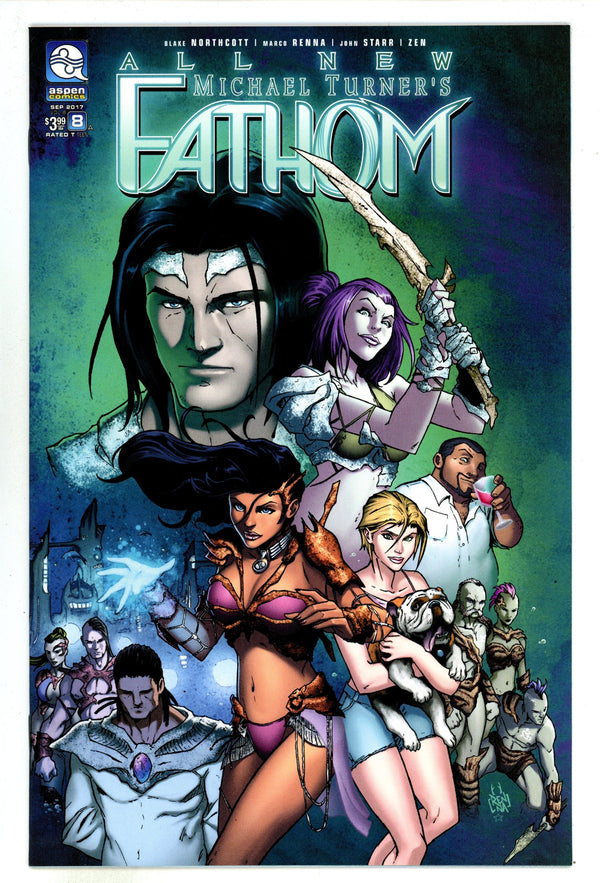 All New Michael Turner's Fathom 8 High Grade (2017)