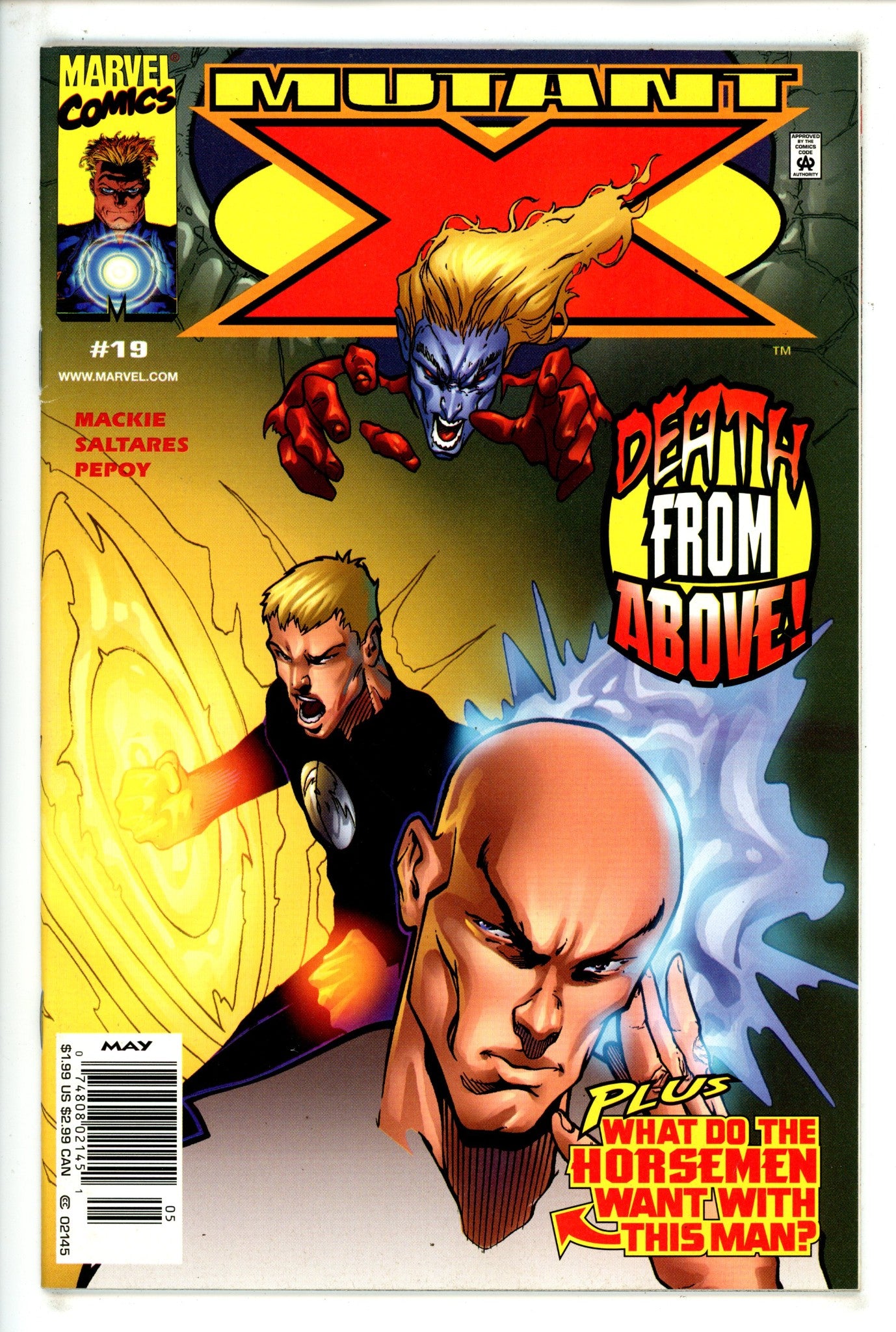 Mutant X 19 Newsstand (2000)