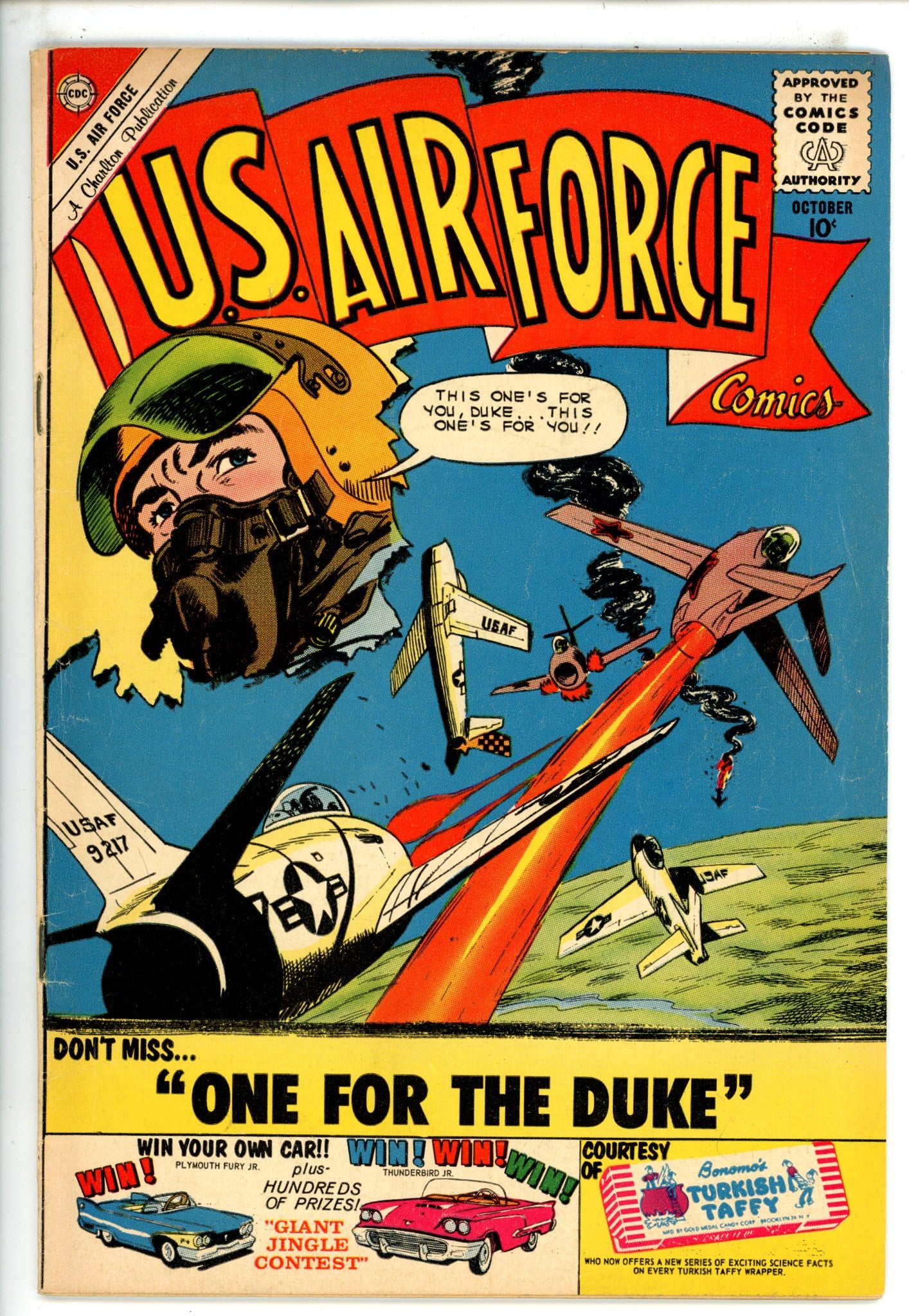 U.S. Air Force Comics 12 VG+ (4.5) (1960) 