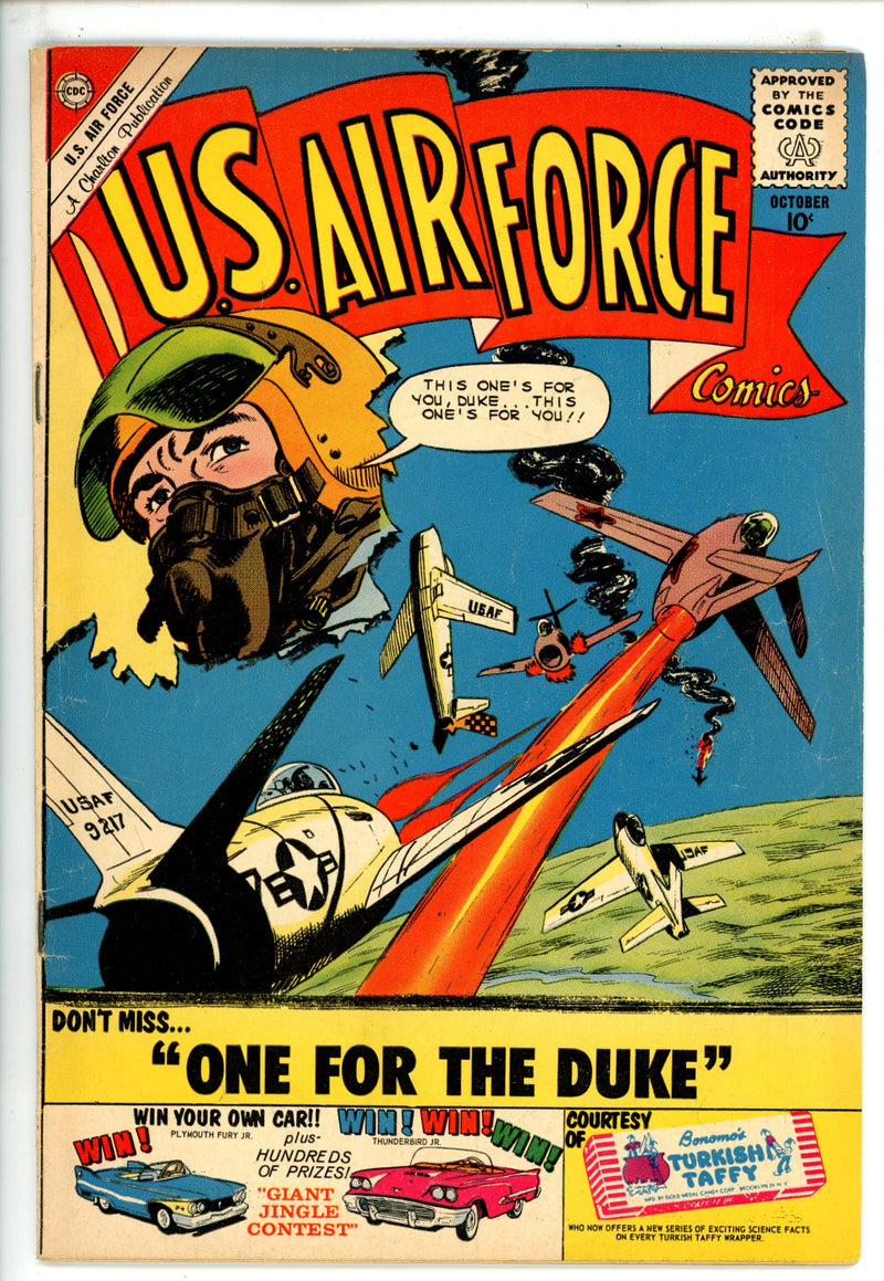 U.S. Air Force Comics 12 VG+ (4.5) (1960) 