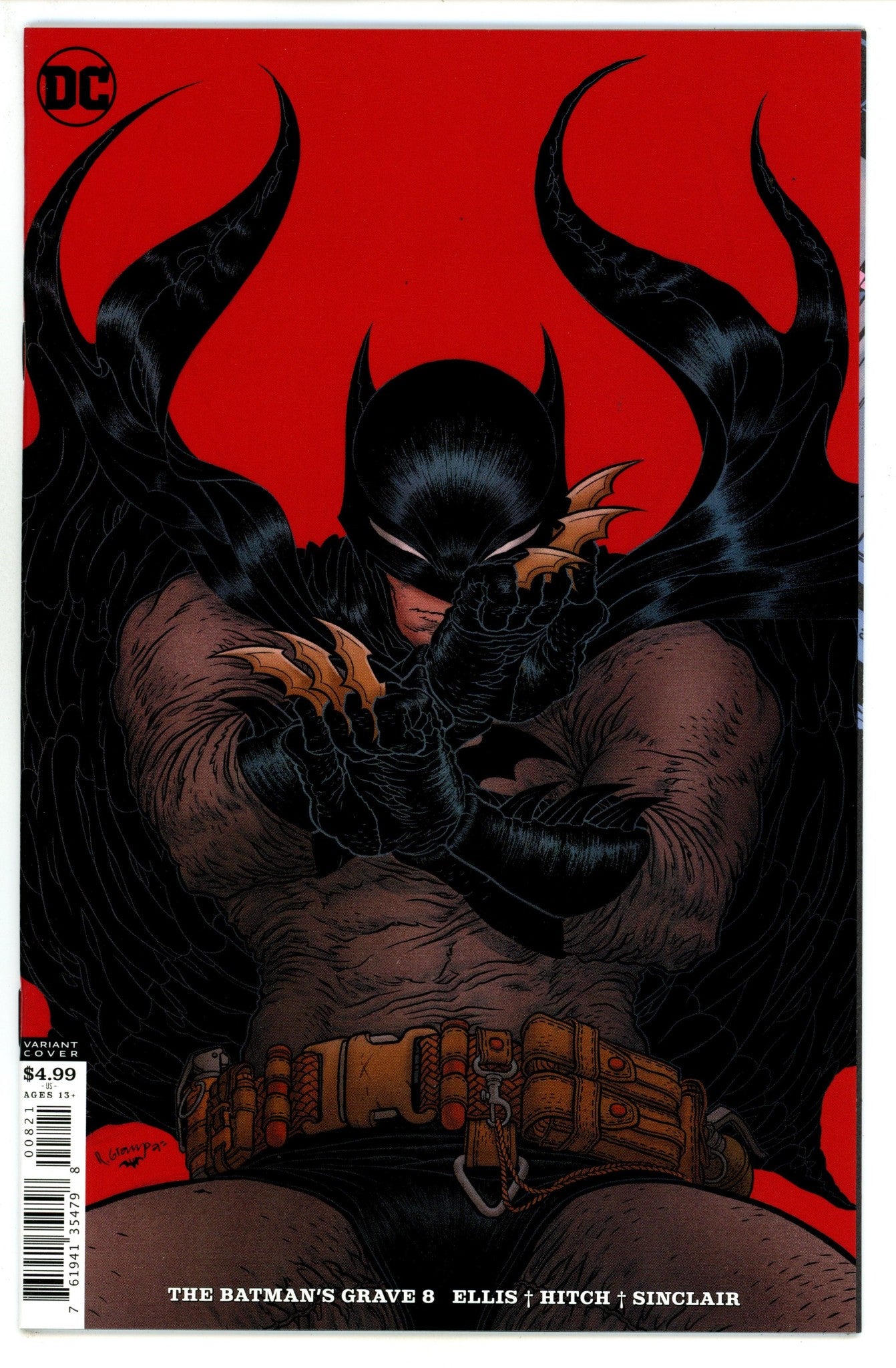 The Batman's Grave 8 NM+ (9.6) (2020) Gramp√° Variant 