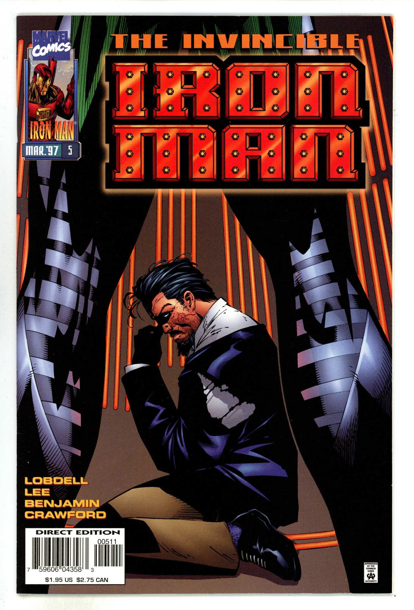 Iron Man Vol 2 5 High Grade (1997) 