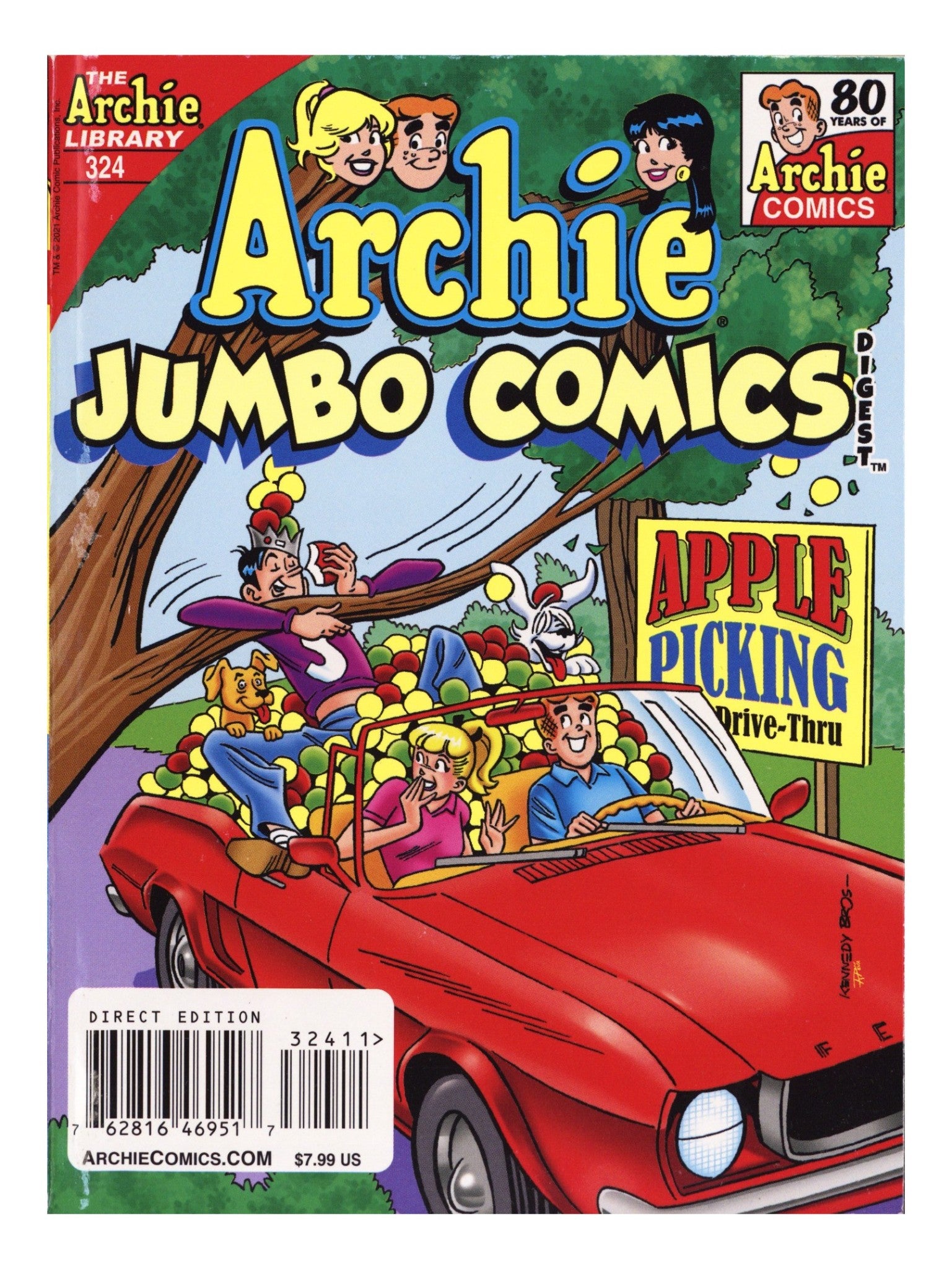 Archie Jumbo Comics 324 Mid Grade (2021) 
