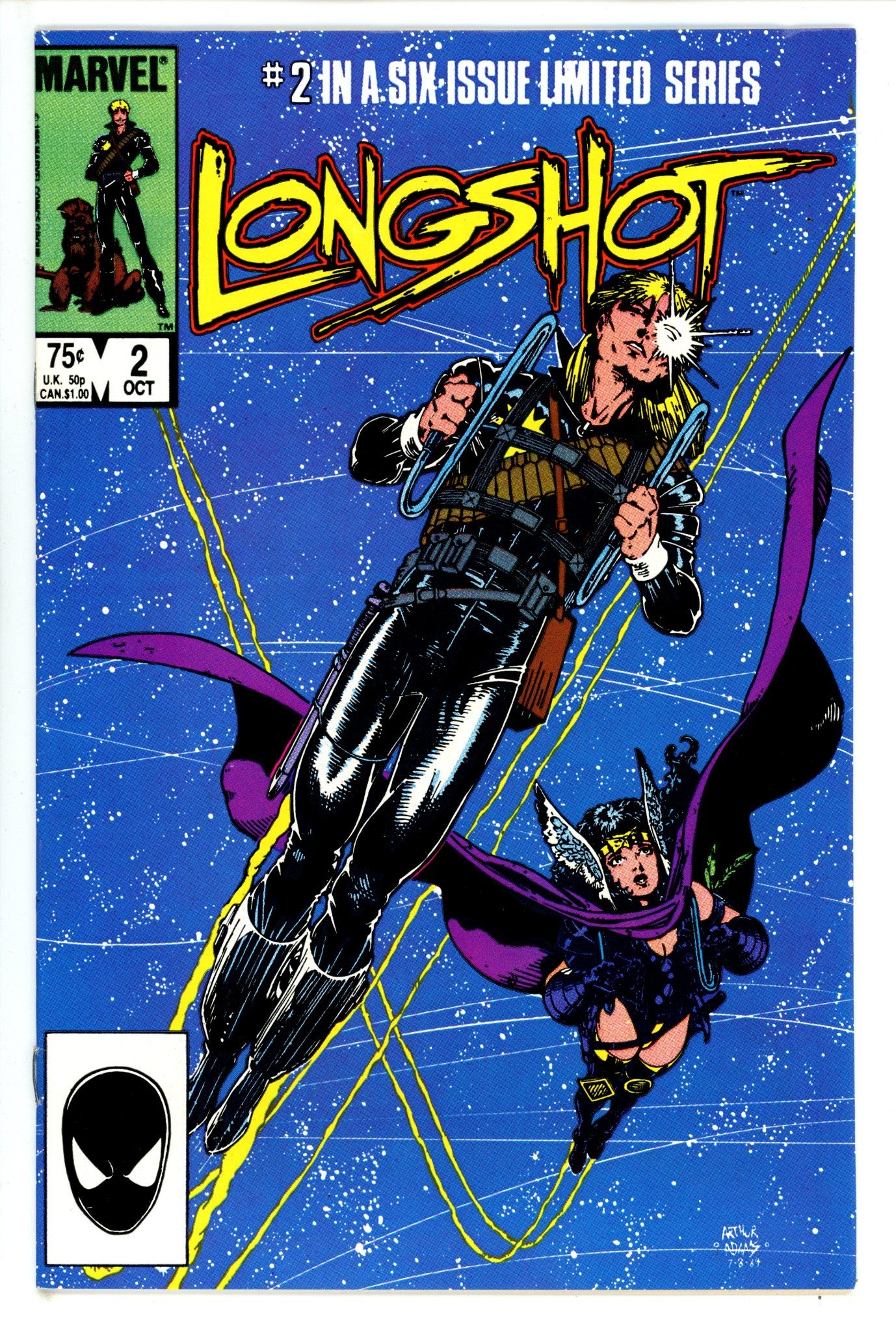 Longshot Vol 1 2 VF+ (1985)