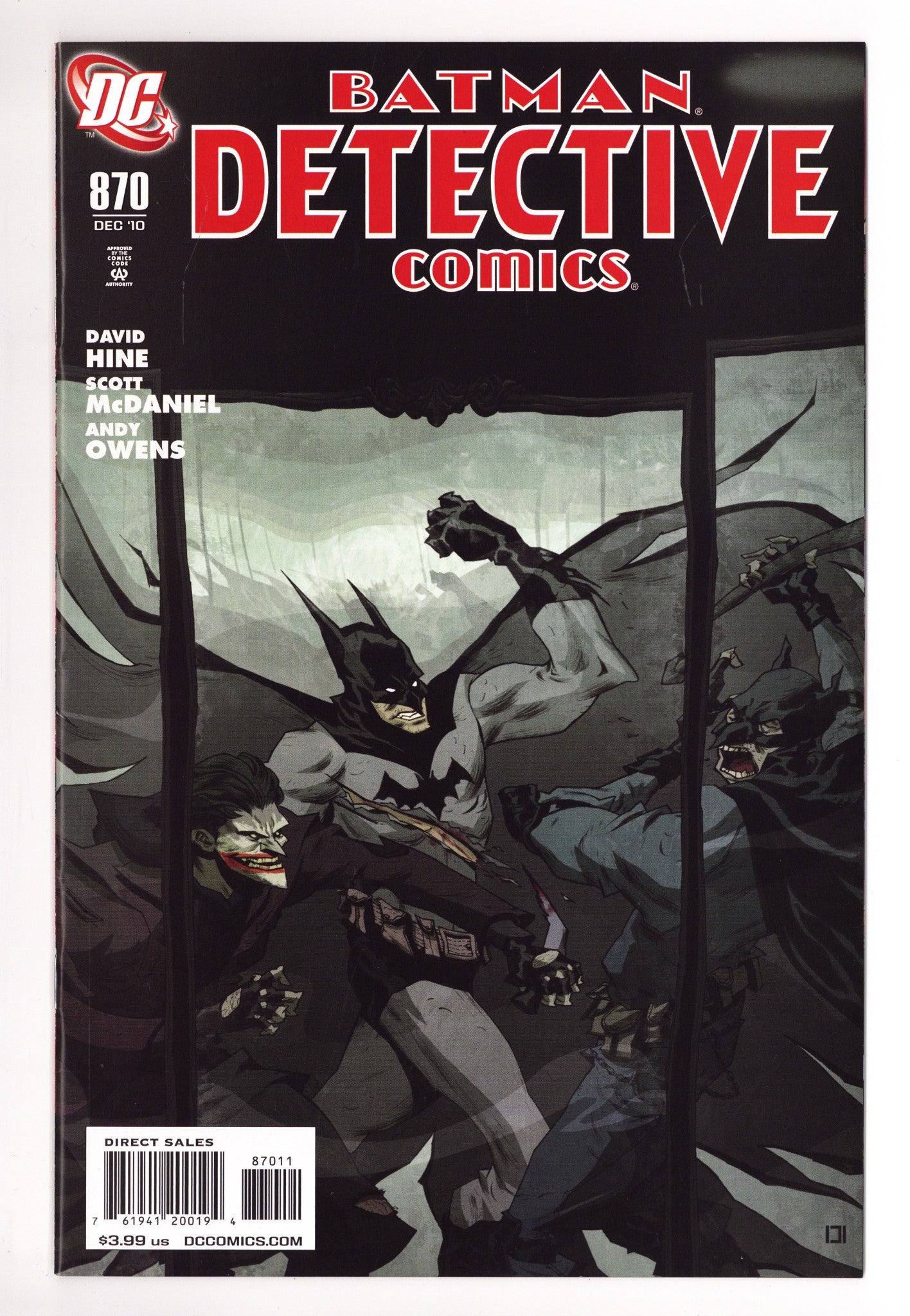 Detective Comics Vol 1 870 Mid Grade (2010) 