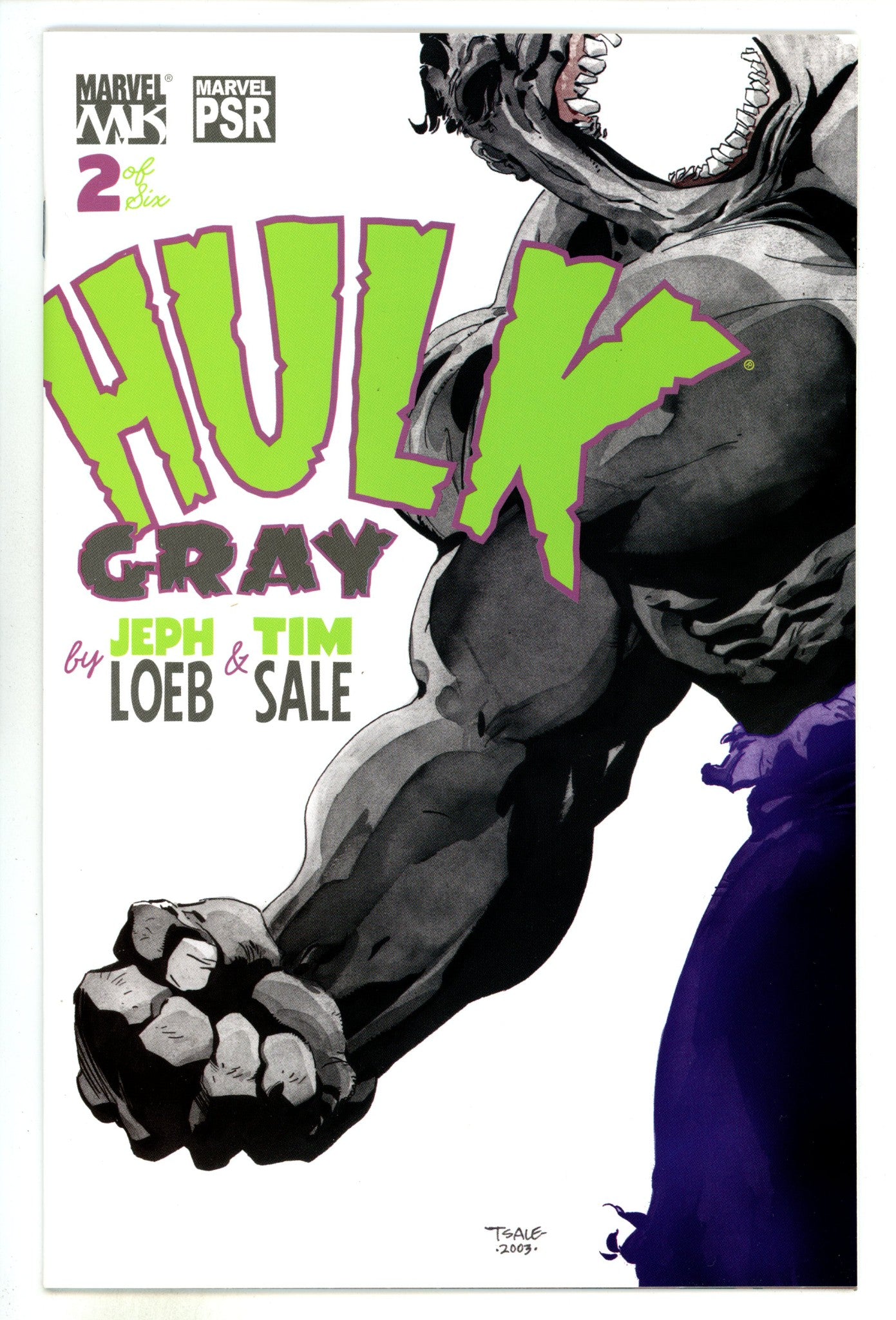 Hulk: Gray 2 High Grade (2003) 