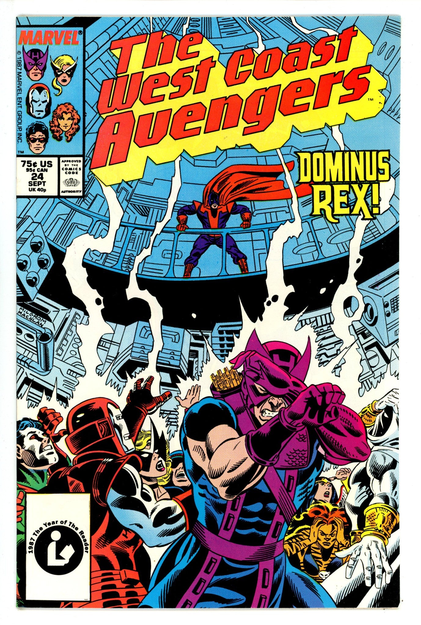 West Coast Avengers Vol 2 24 High Grade (1987) 