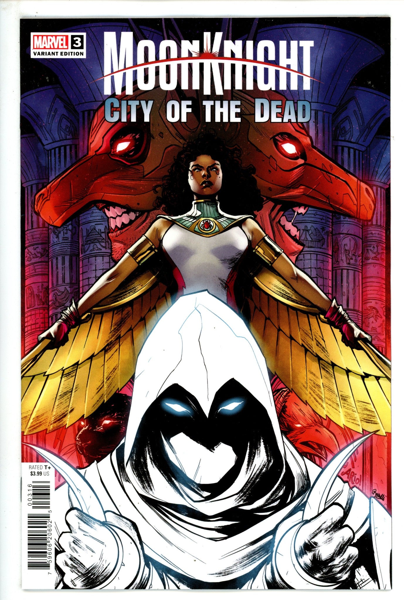 Moon Knight City Of The Dead 3 Anindito Incentive Variant NM- (1900)