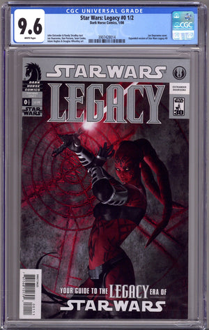 Star Wars: Legacy Vol 1 0 1/2 CGC 9.6 (NM+) (2008)