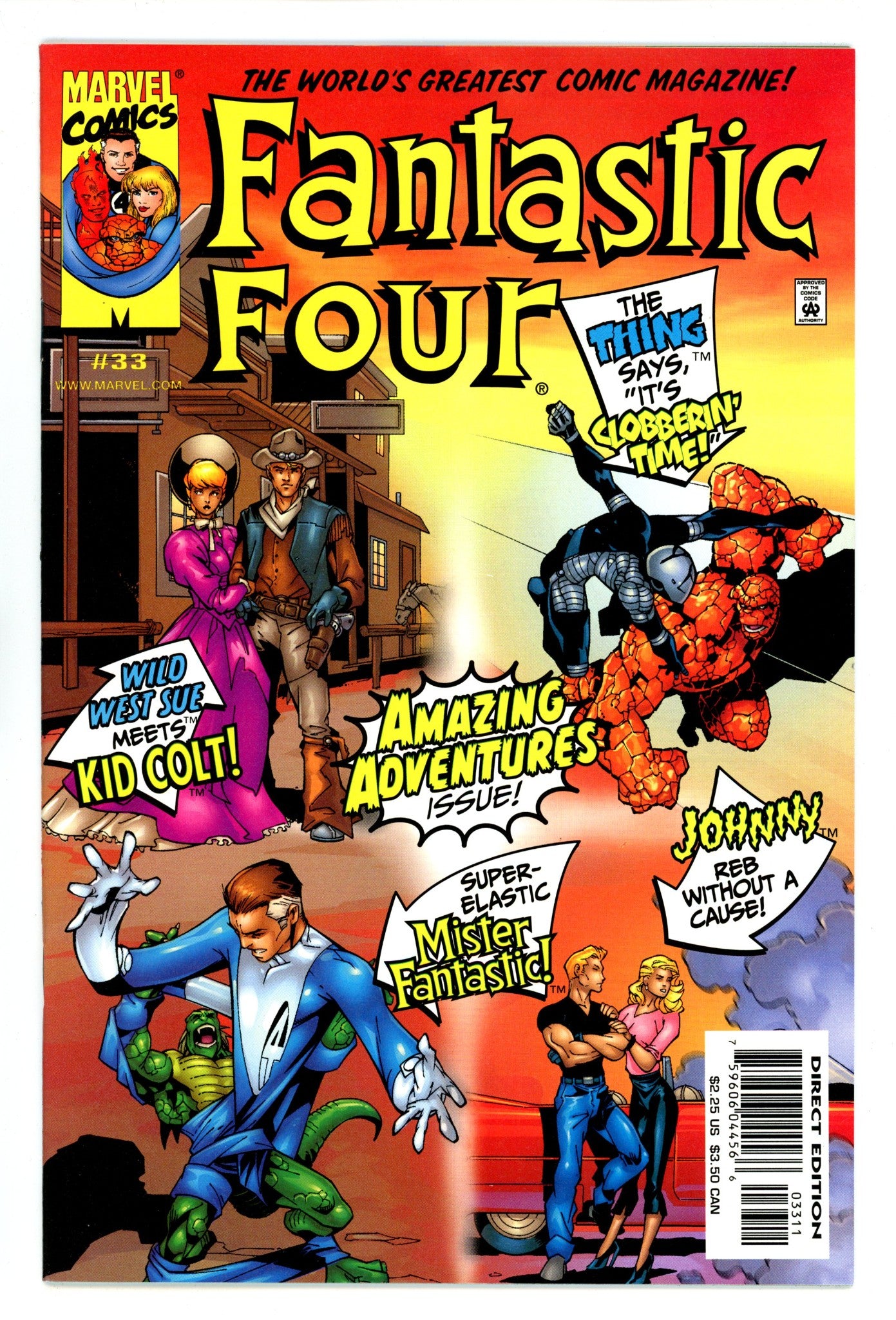 Fantastic Four Vol 3 33 High Grade (2000) 