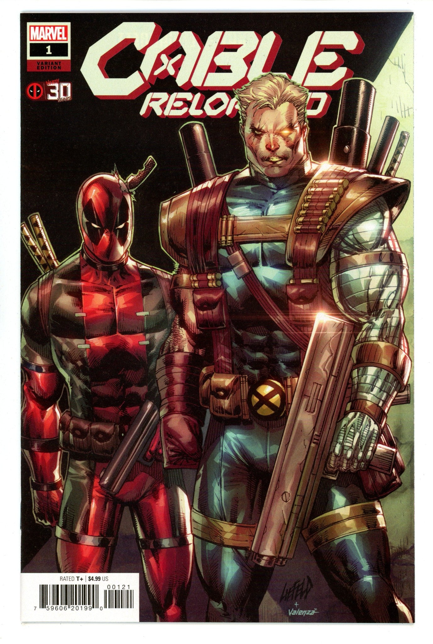 Cable Reloaded 1 High Grade (2021) Liefeld Variant 
