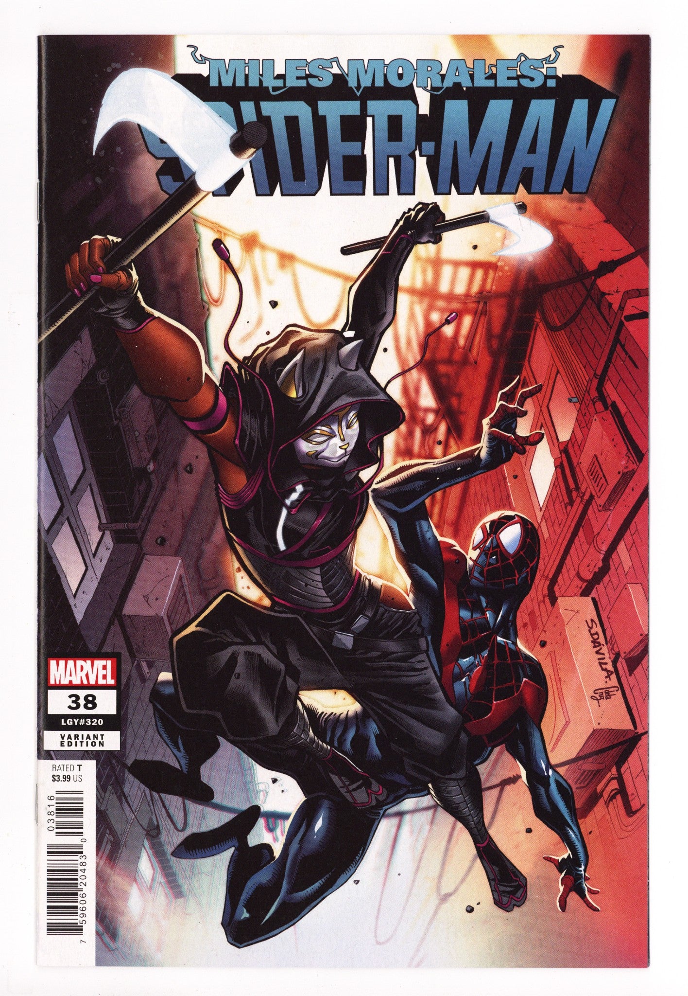 Miles Morales: Spider-Man Vol 2 38 Dávila Incentive NM (2025)