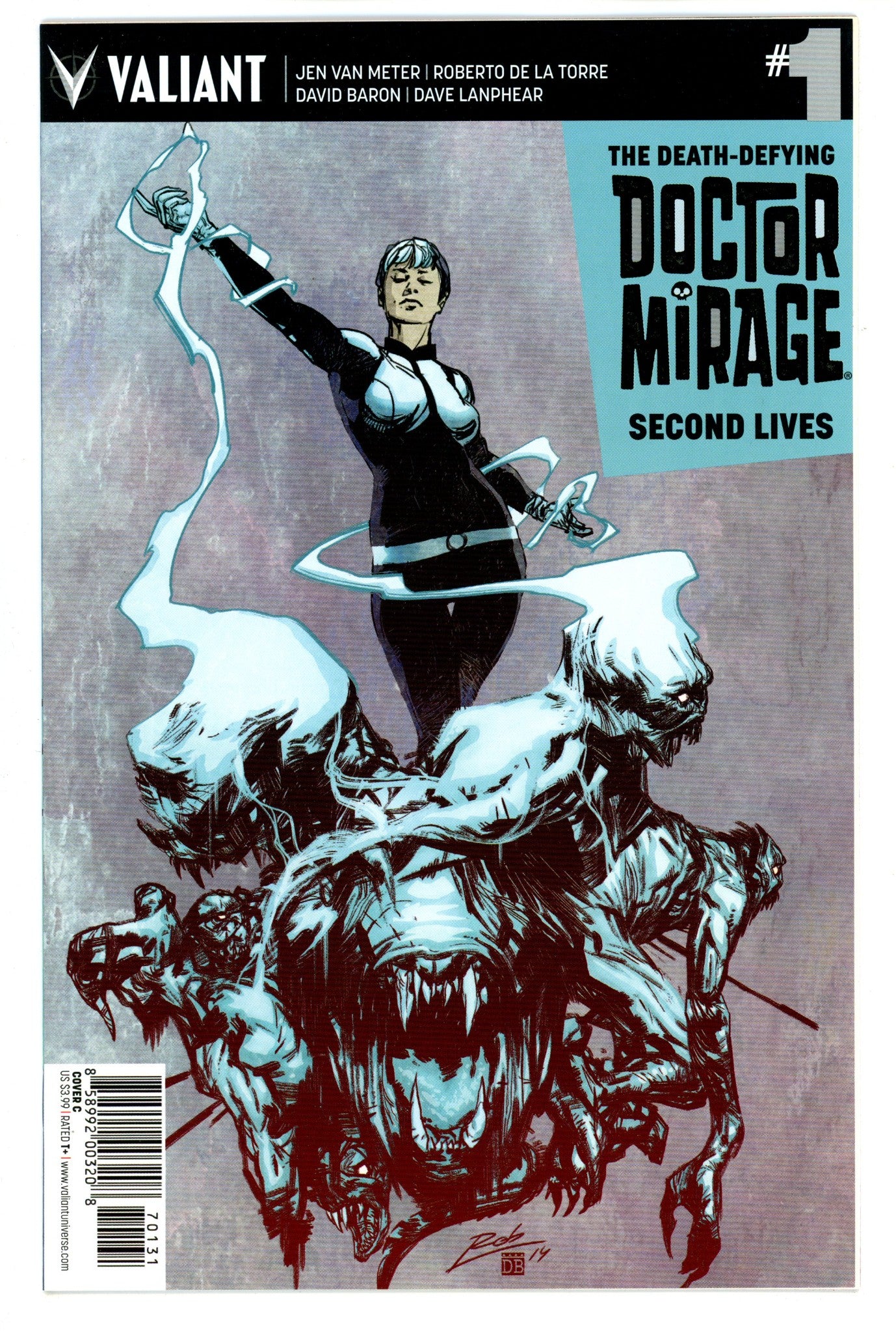 The Death-Defying Doctor Mirage: Second Lives 1 High Grade (2015) Torre Variant 
