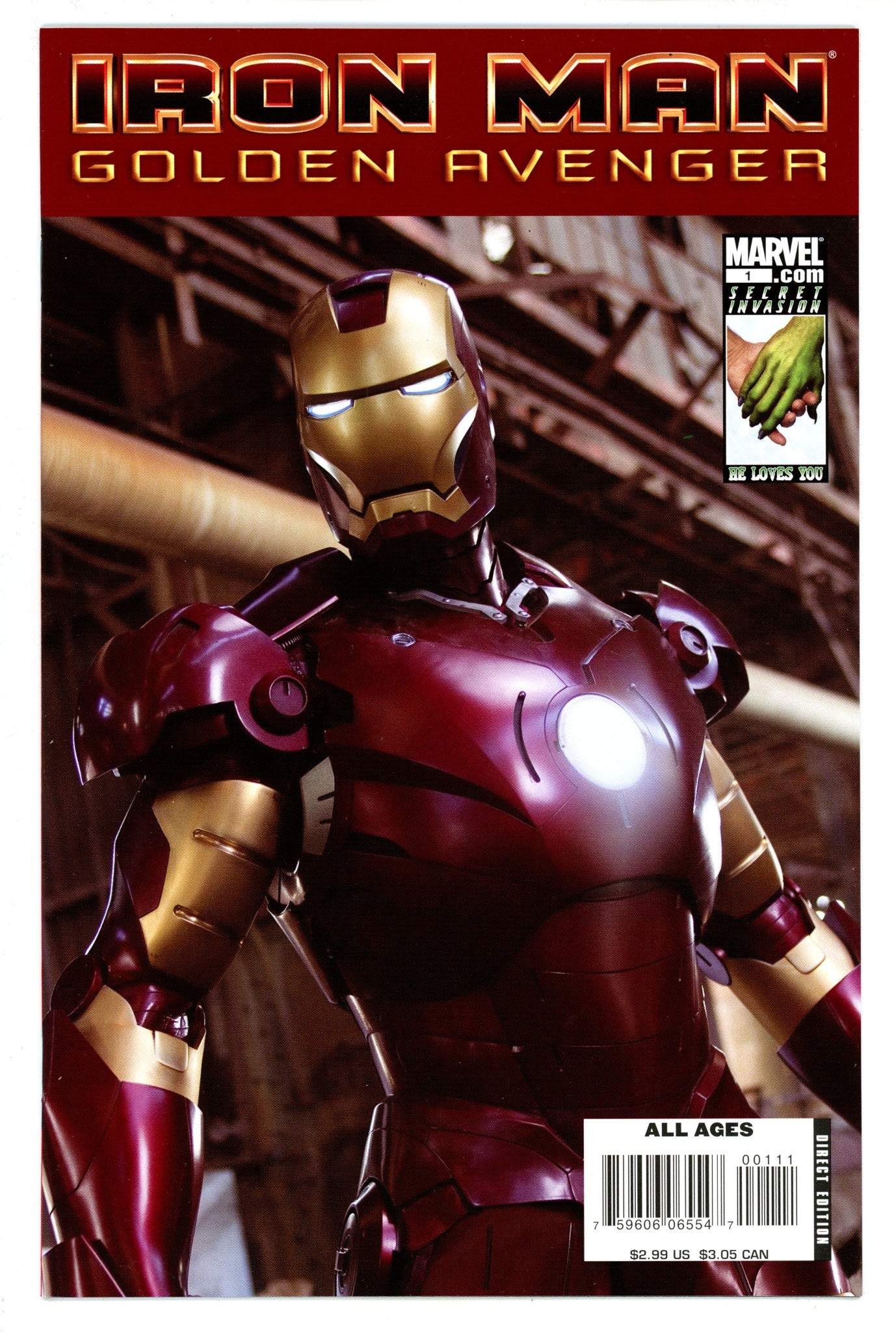 Iron Man: Golden Avenger 1 High Grade (2008) 