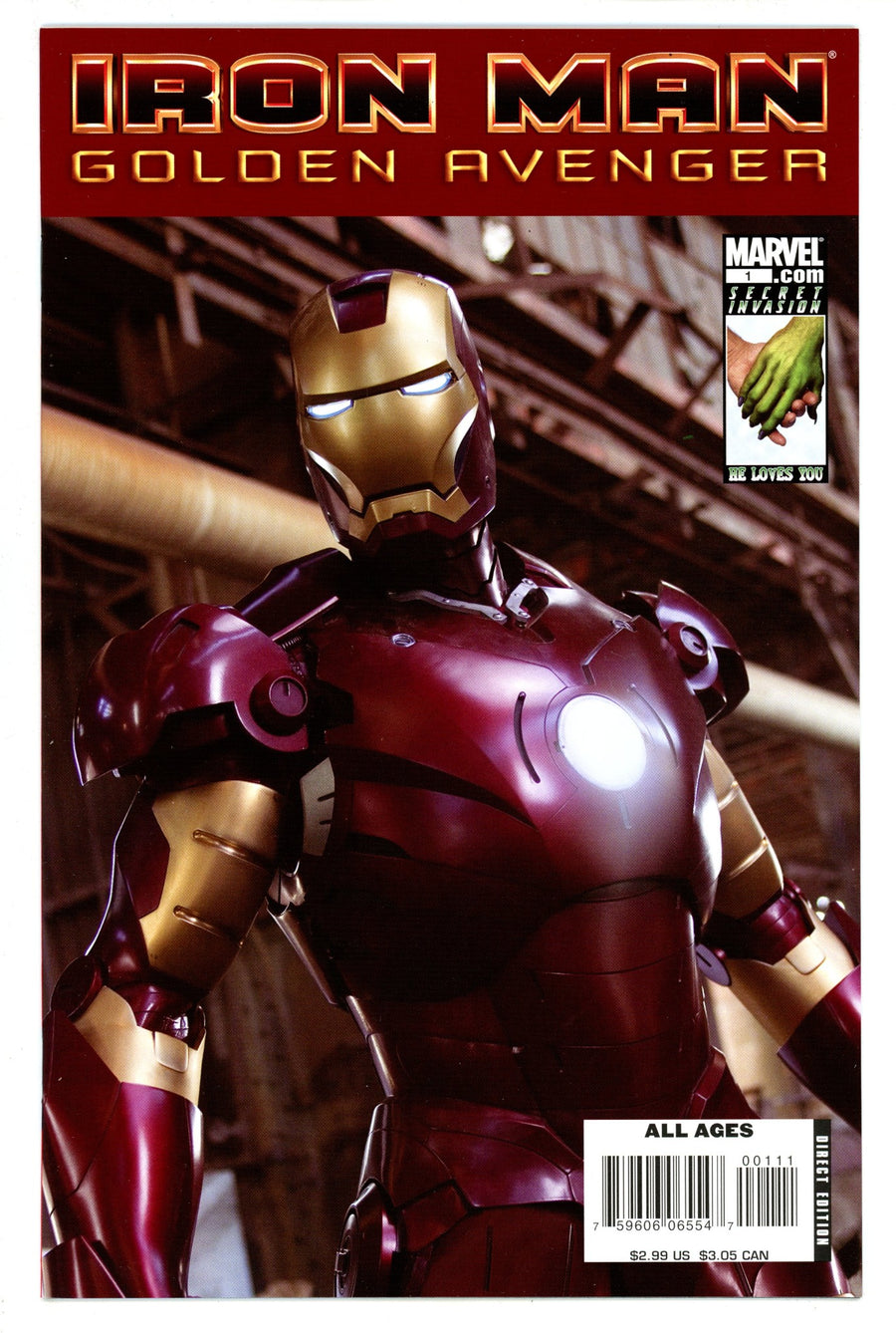 Iron Man: Golden Avenger 1 High Grade (2008) 