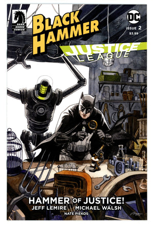 Black Hammer / Justice League: Hammer of Justice! 2 High Grade (2019) Thompson Variant
