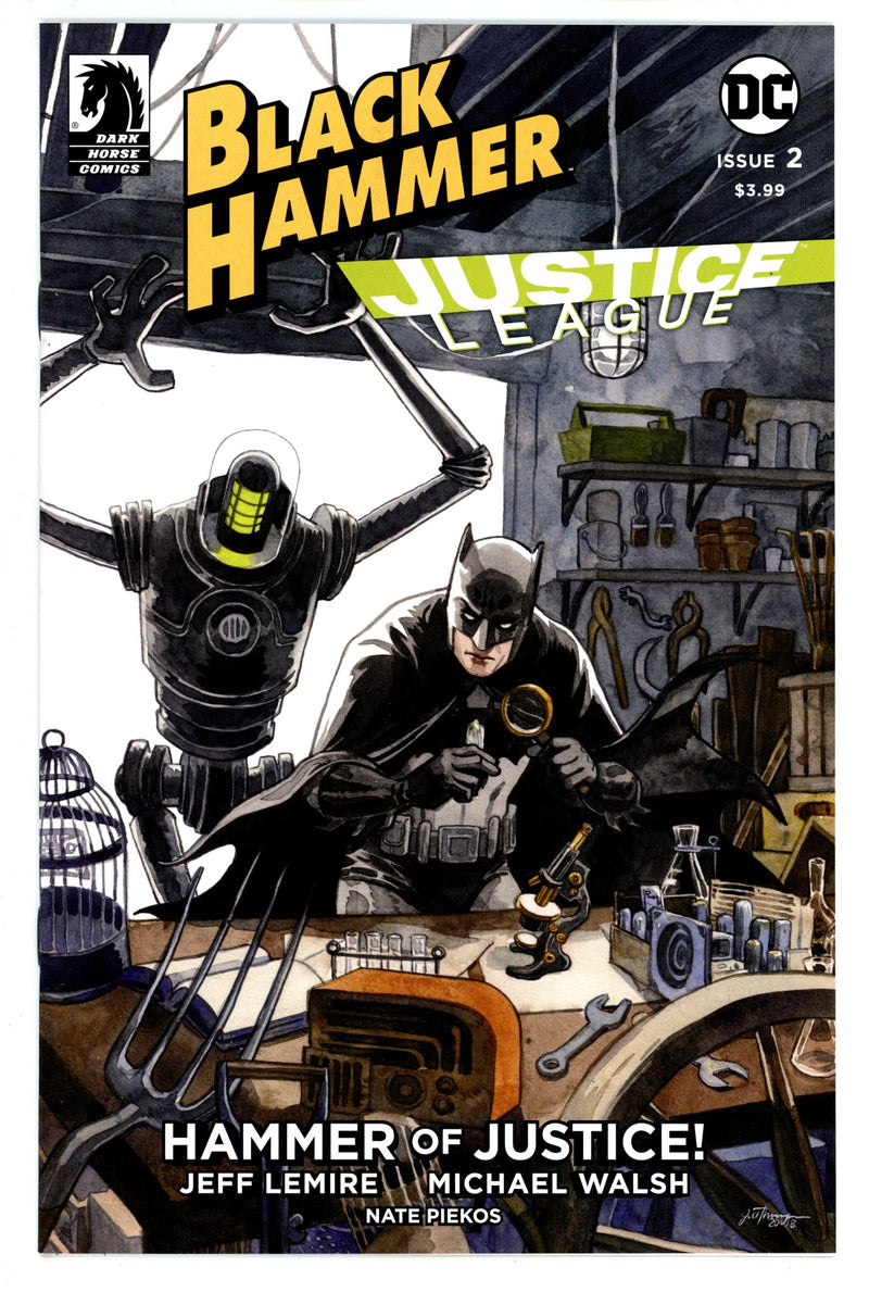 Black Hammer / Justice League: Hammer of Justice! 2 High Grade (2019) Thompson Variant 