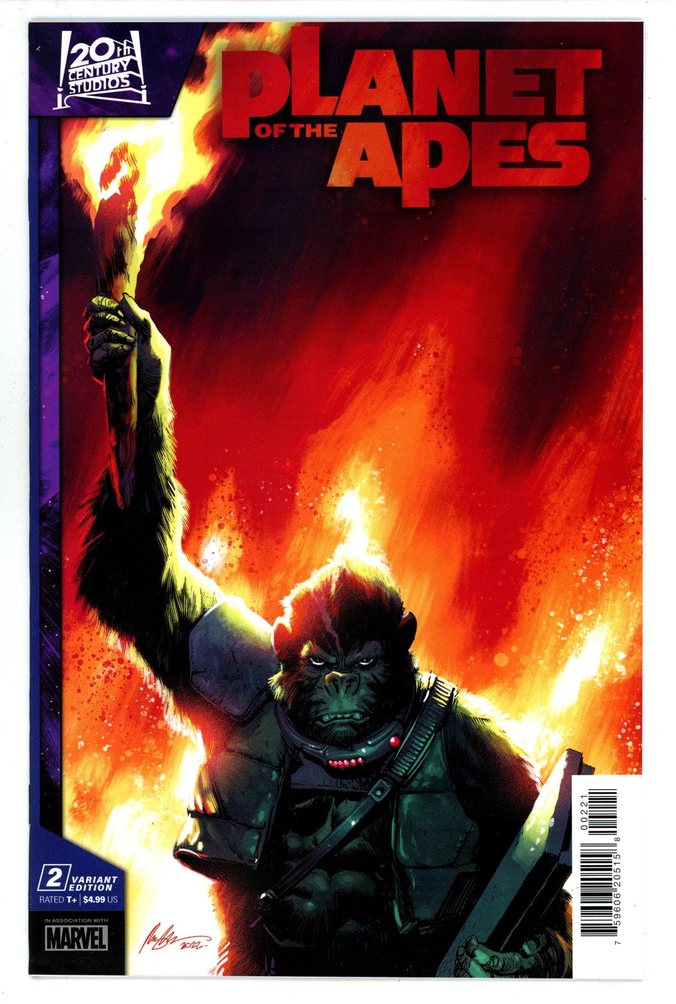 Planet of the Apes Vol 2 2 High Grade (2023) Albuquerque Variant 