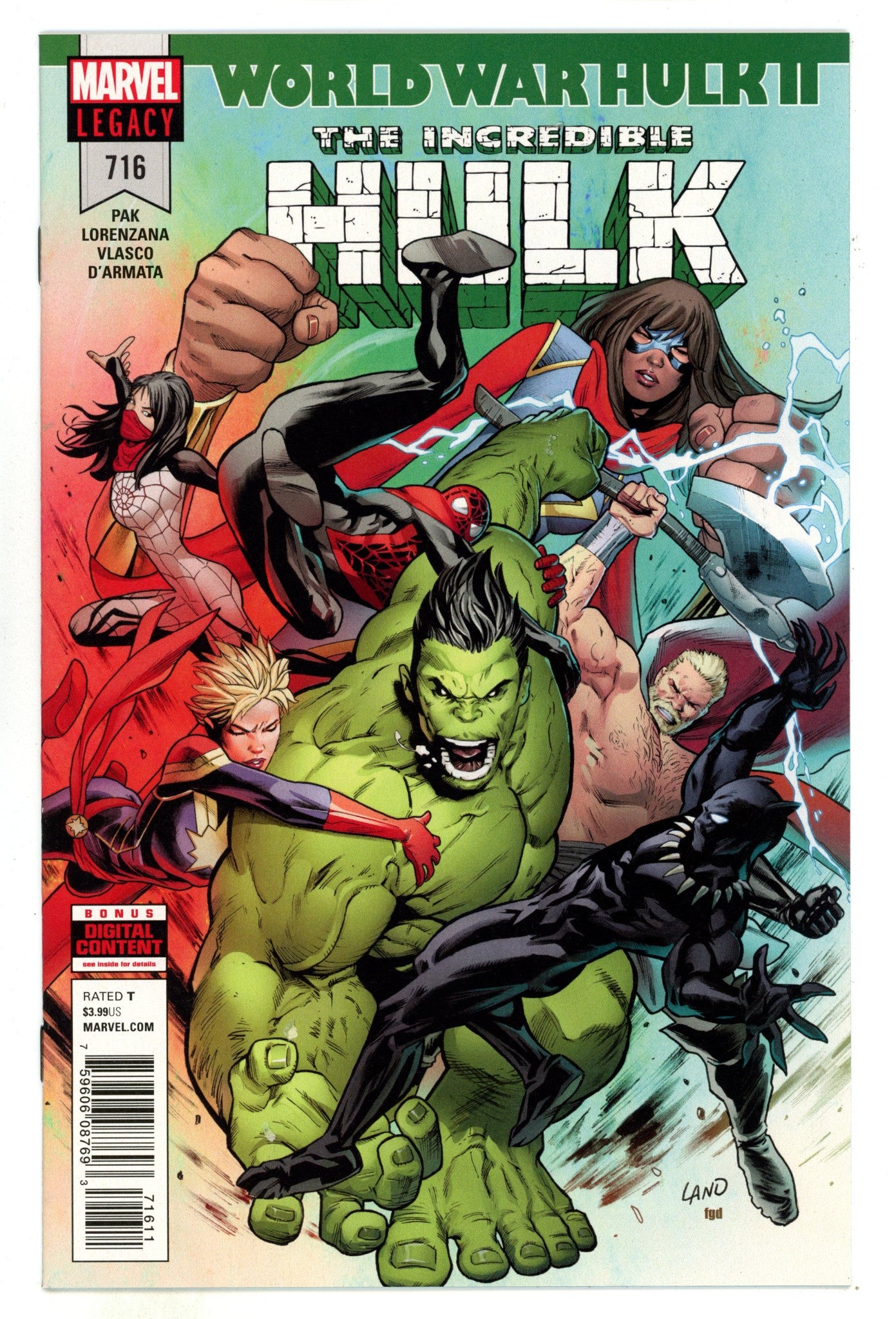 Incredible Hulk Vol 3 716 (2018) 