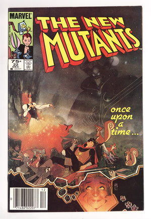 The New Mutants Vol 1 22 VF/NM (9.0) (1984) Canadian Price Variant
