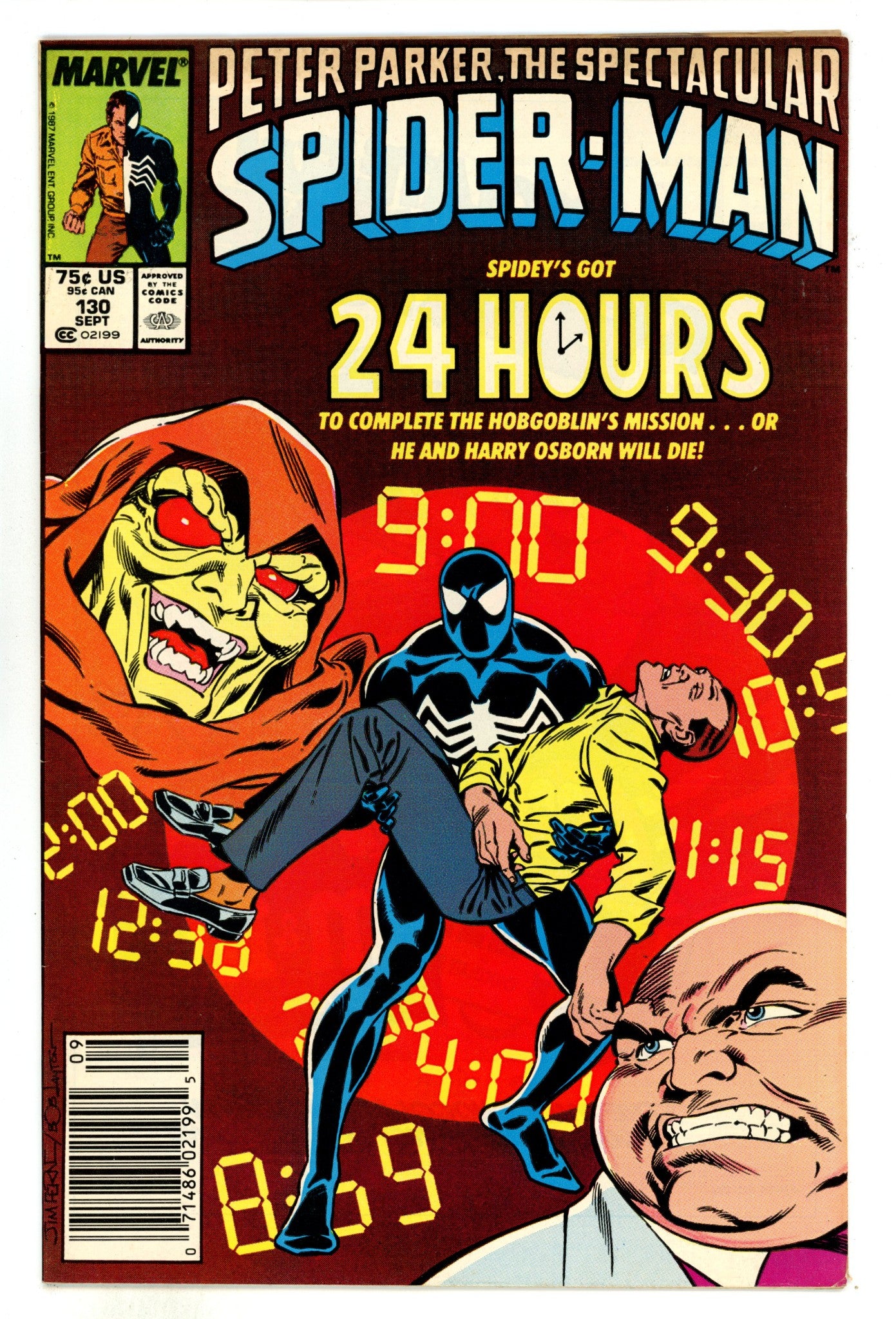 The Spectacular Spider-Man Vol 1 130 Mid Grade (1987) Newsstand 