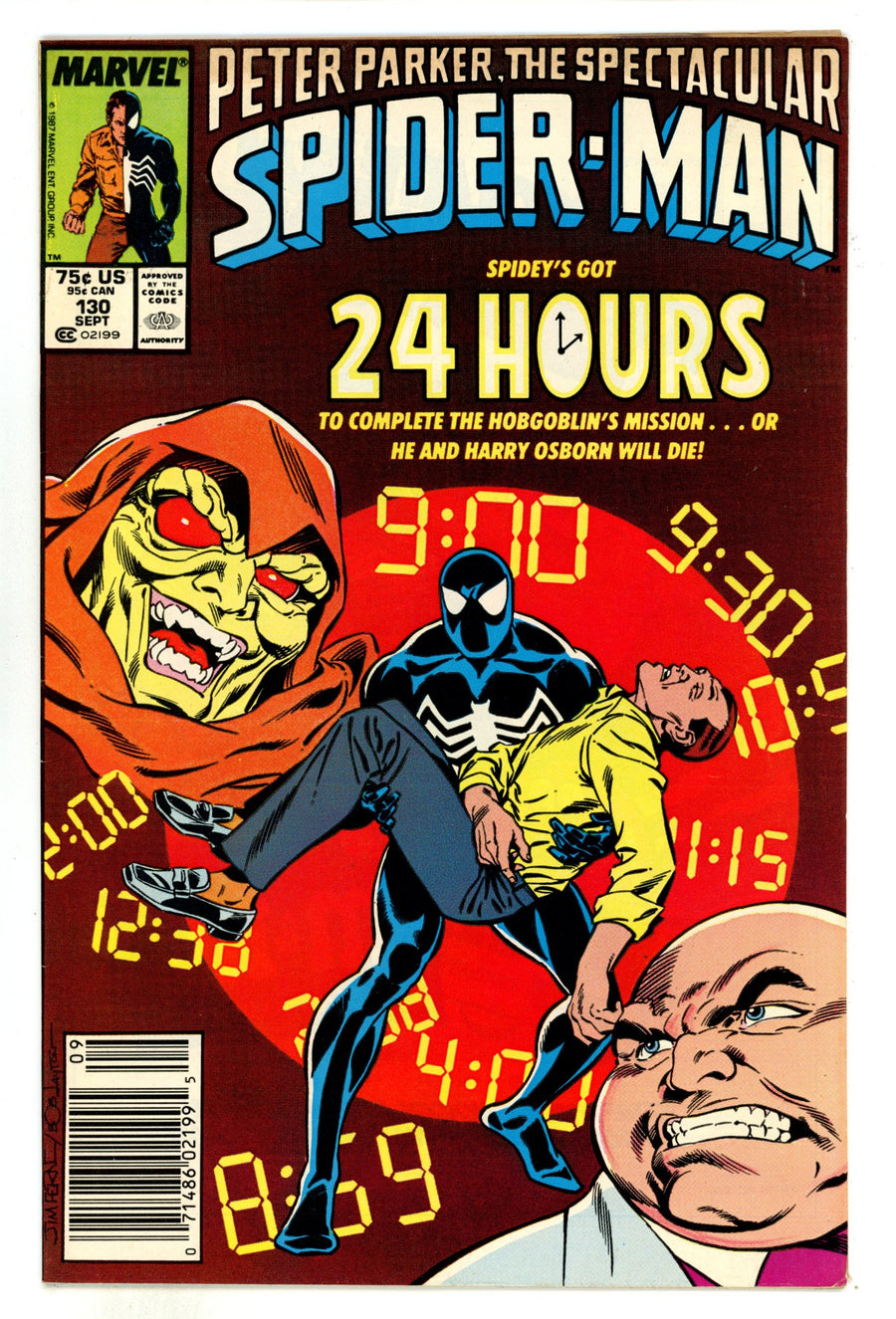 The Spectacular Spider-Man Vol 1 130 Mid Grade (1987) Newsstand 