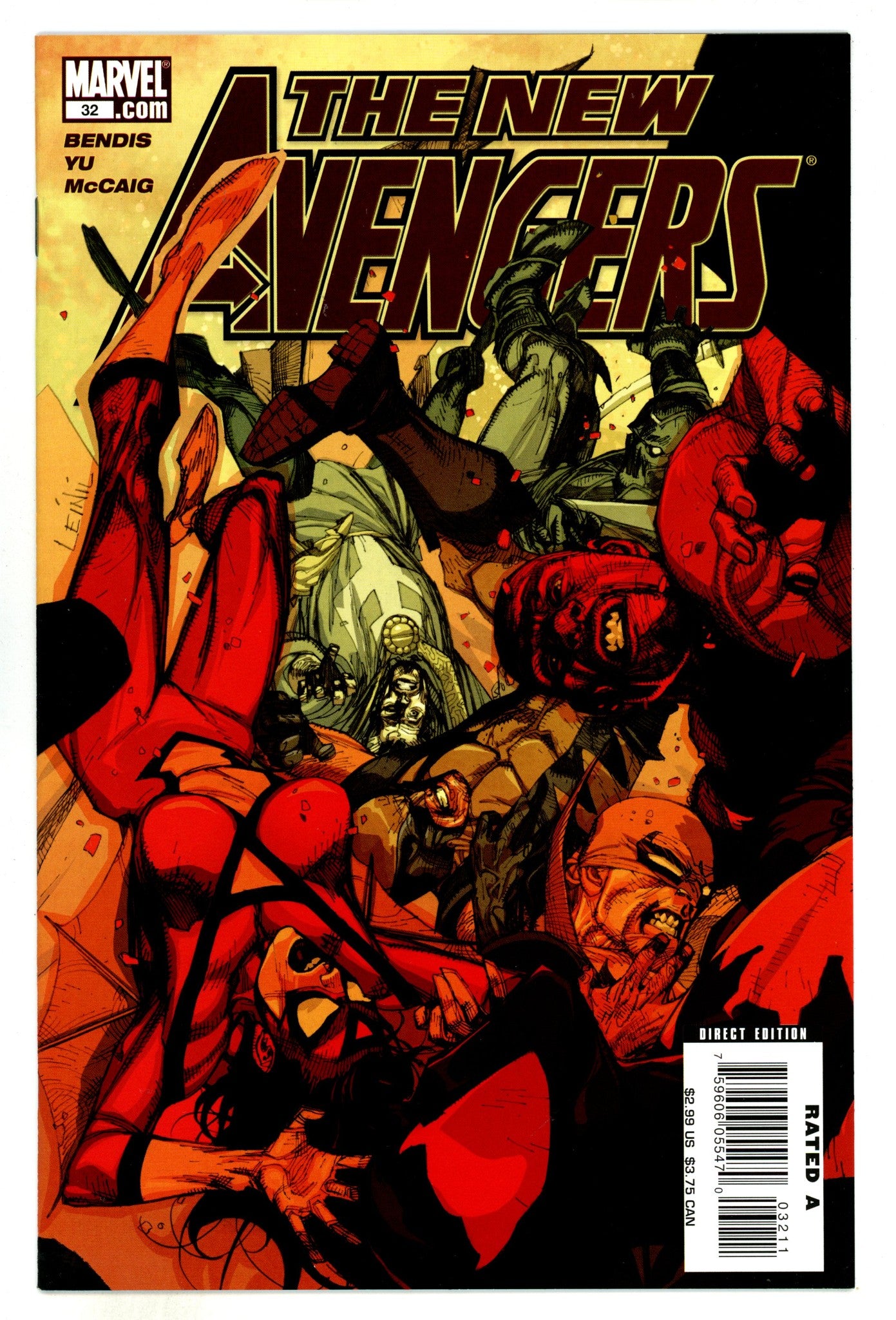 New Avengers Vol 1 32  High Grade  (2007)  