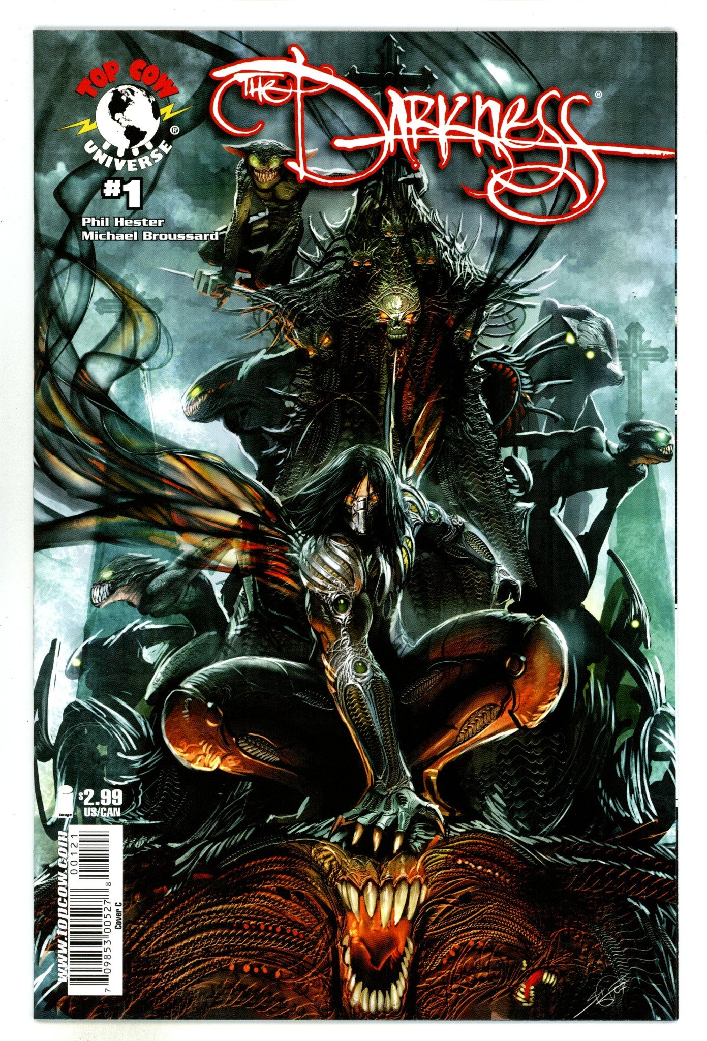 The Darkness Vol 3 1 High Grade (2007) ≈†ejiƒá Variant 