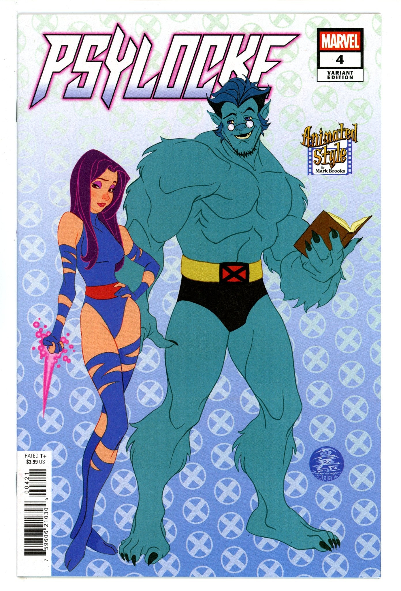 Psylocke Vol 2 4 Brooks Variant (2025)