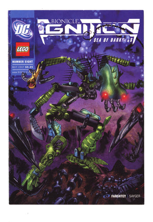 Bionicle Ignition 8 VF- (7.5) (2007) Canadian Price Variant
