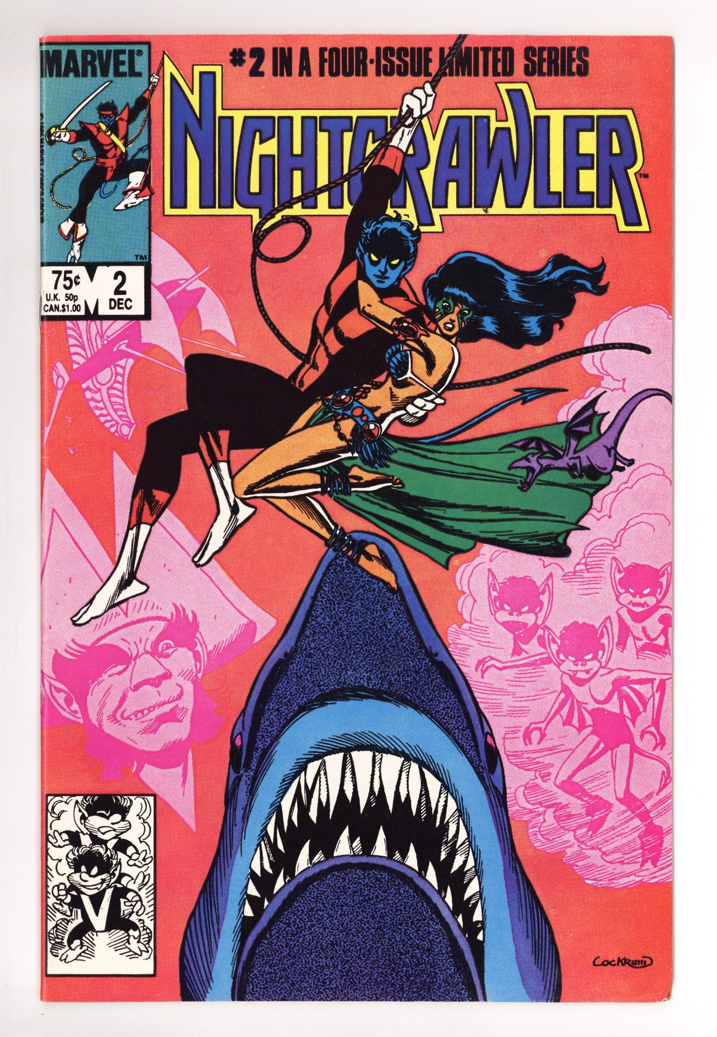 Nightcrawler Vol 1 2 Mid Grade (1985) 
