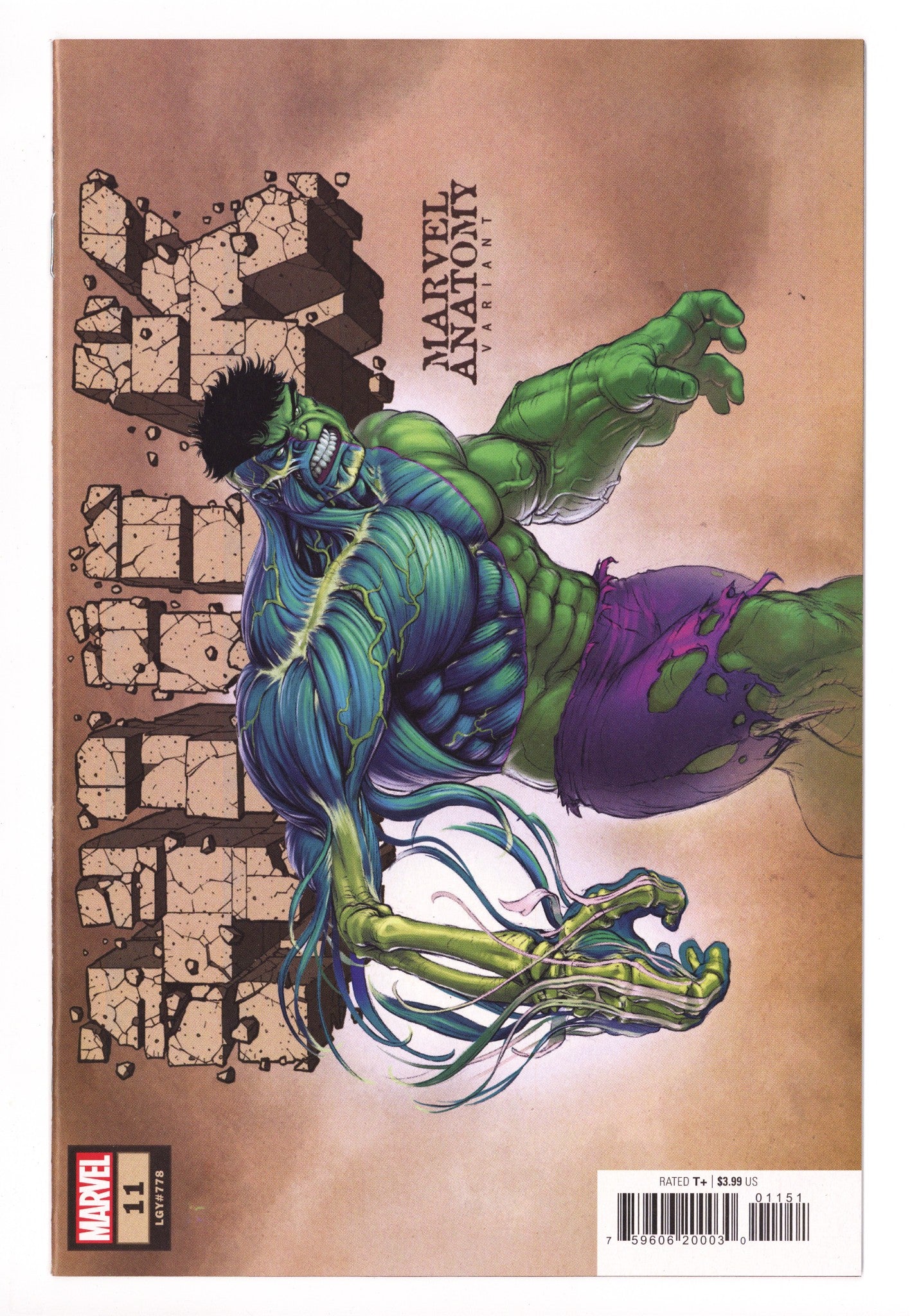 Hulk Vol 4 11 (778) High Grade (2023) Lobe Variant 