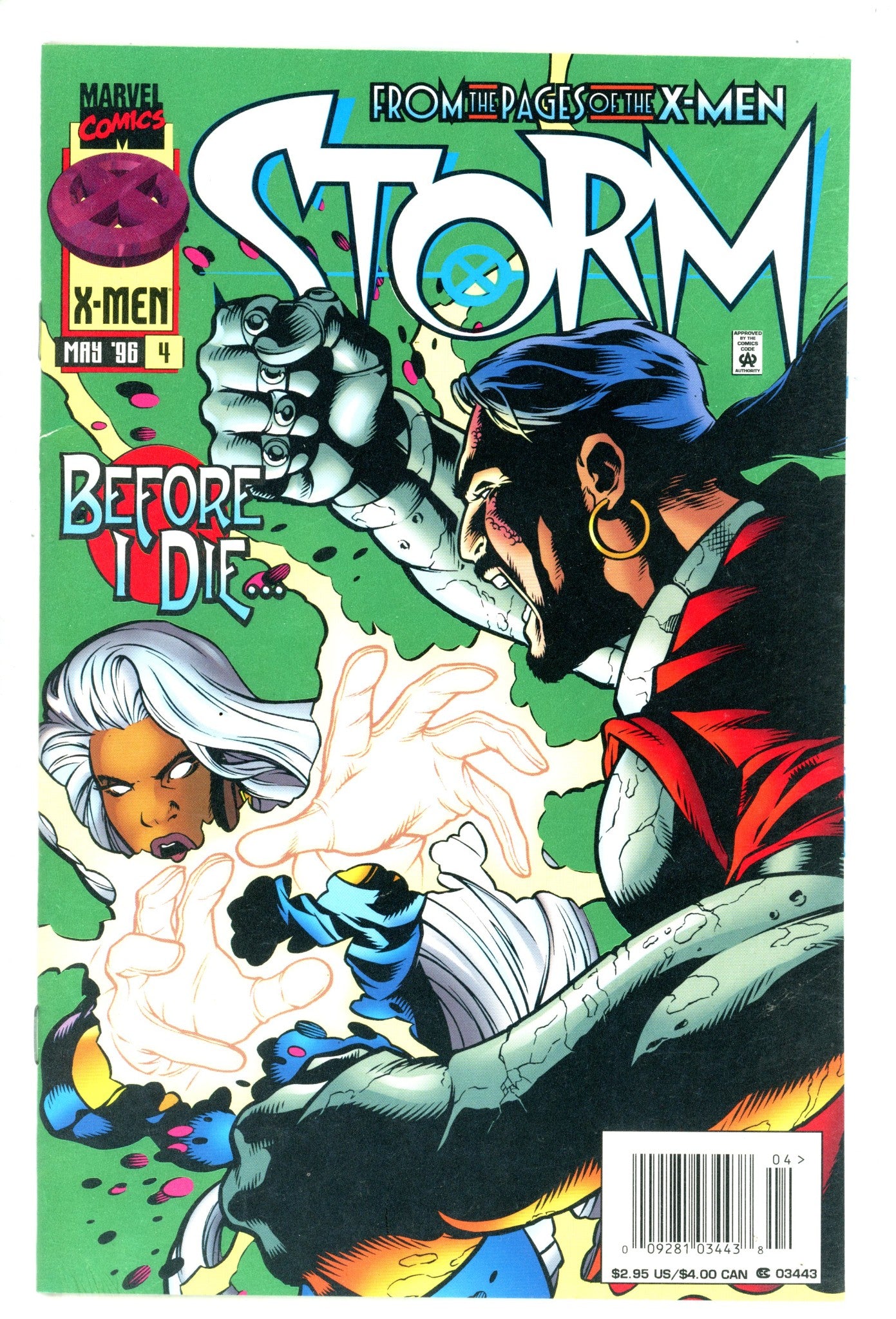 Storm Vol 1 4 High Grade (1996) Newsstand 
