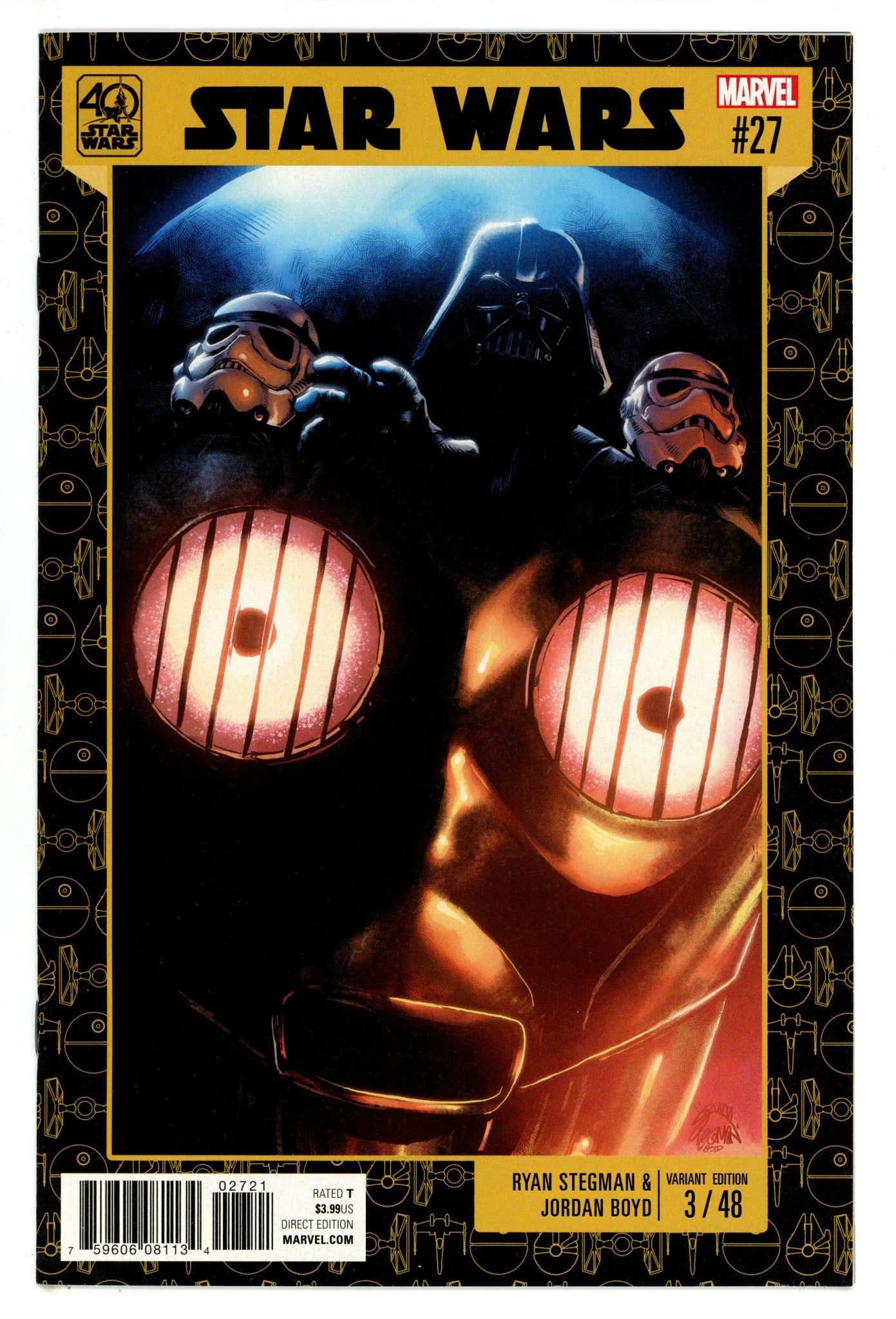 Star Wars Vol 2 27 VF/NM (9.0) (2017) Stegman Variant 