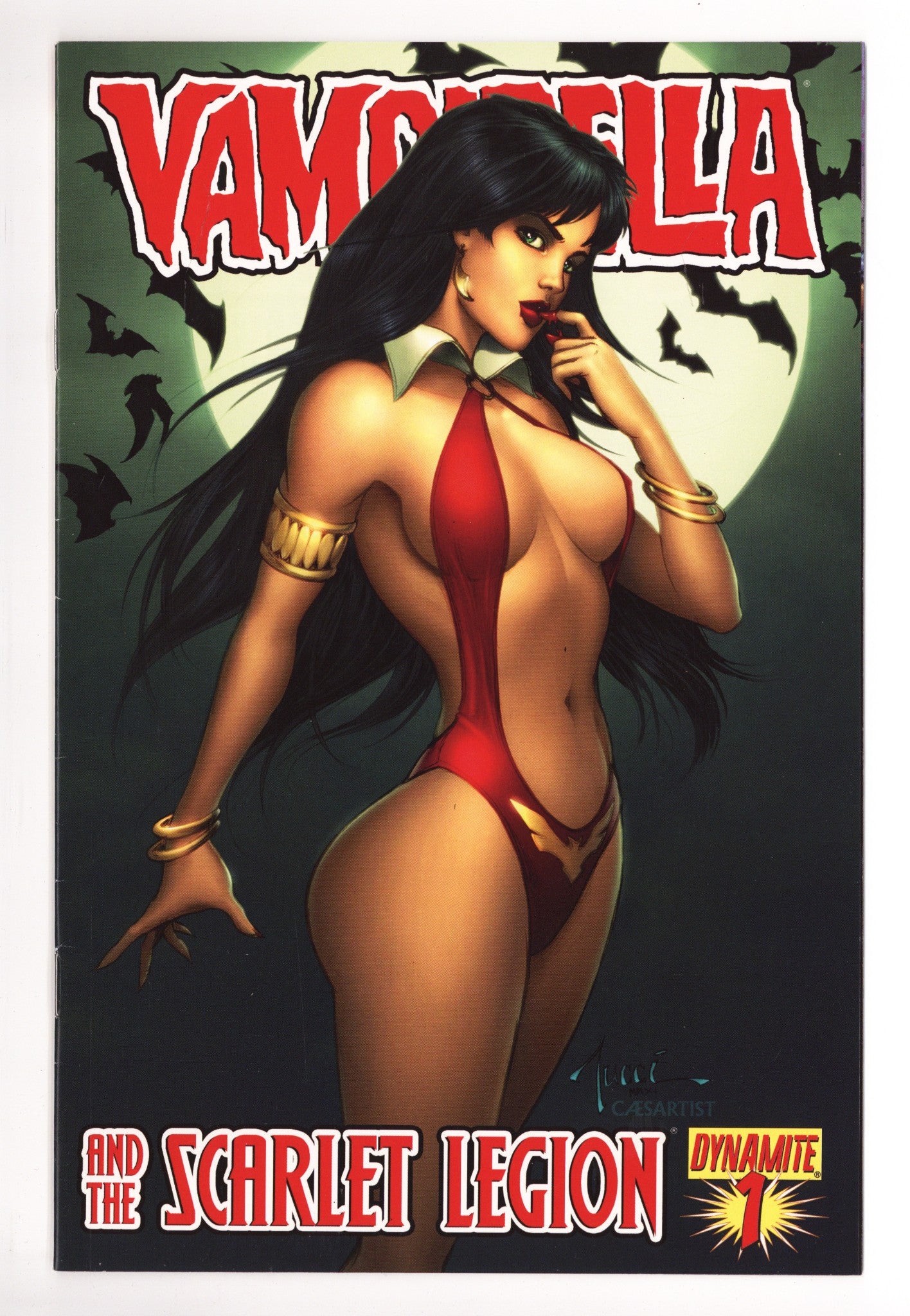Vampirella and the Scarlet Legion 1 Mid Grade (2011) Tucci Variant 