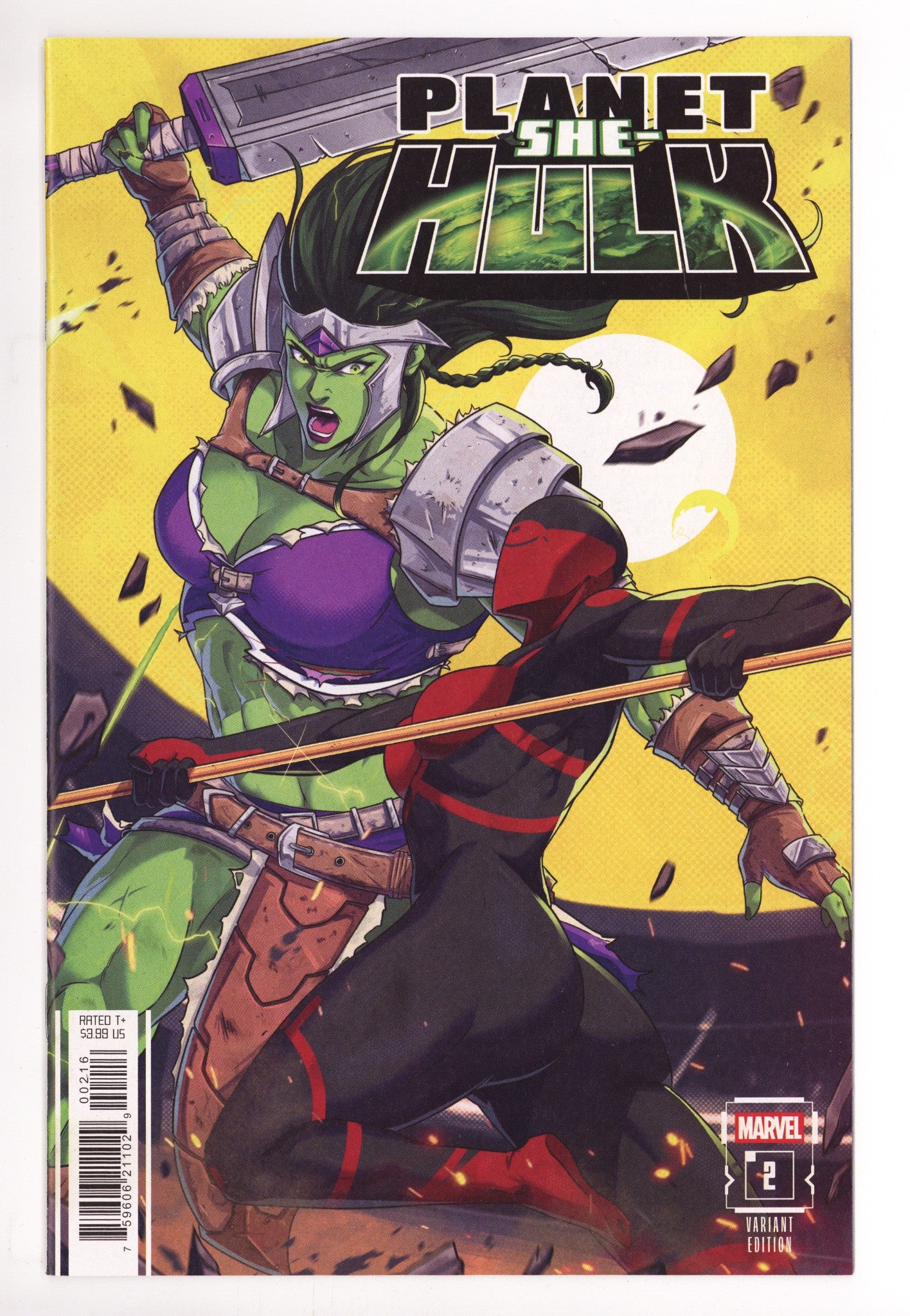 Planet She-Hulk 2 Caballero Incentive NM- (2025)