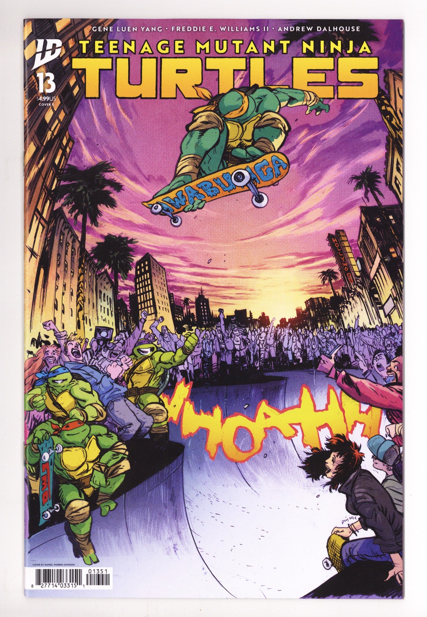 Teenage Mutant Ninja Turtles Vol 6 13 Johnson Variant (2025)
