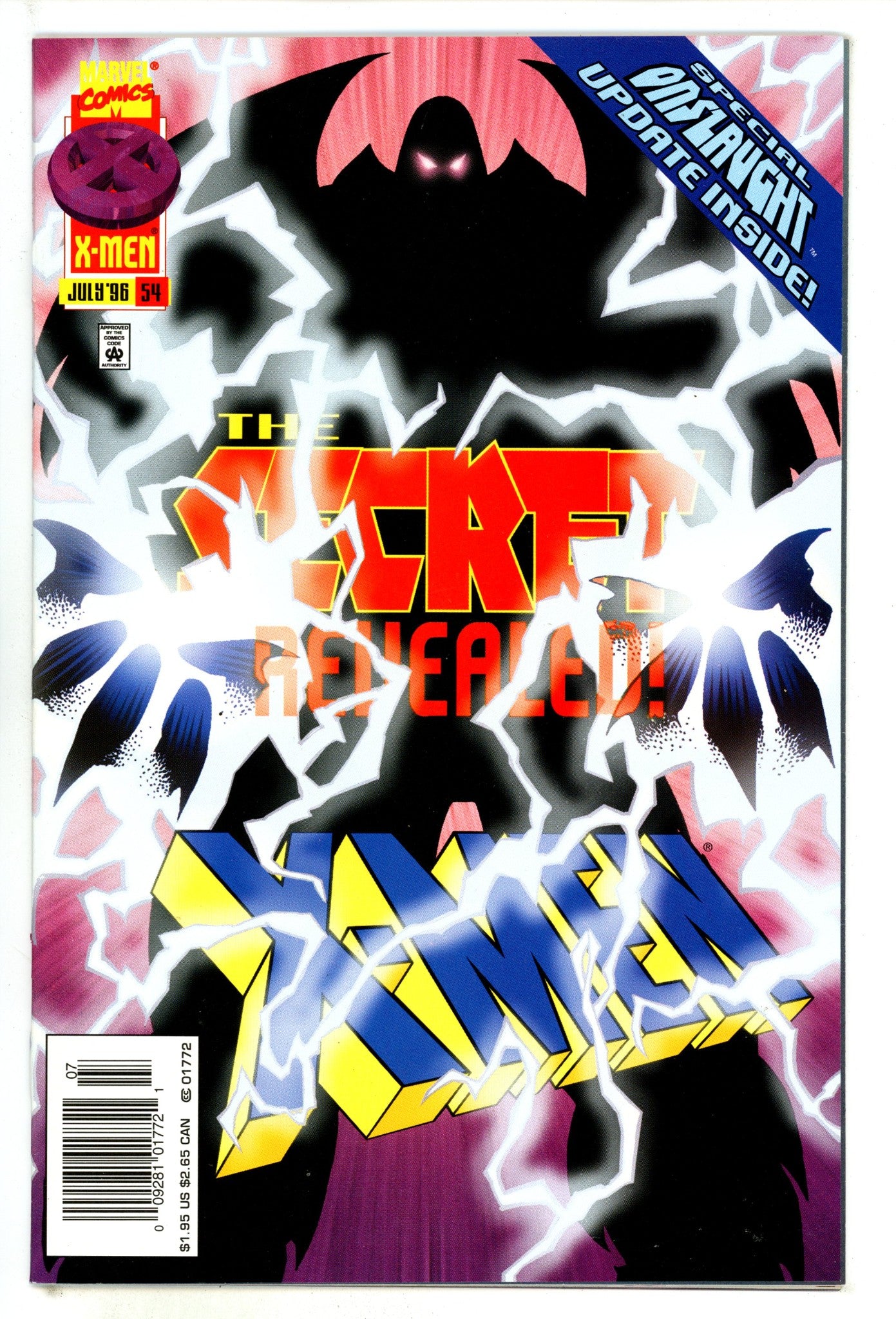 X-Men Vol 1 54 VF (8.0) (1996) Newsstand 
