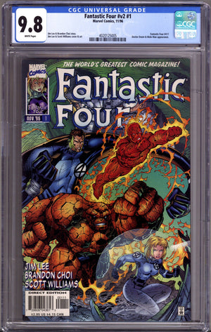 Fantastic Four Vol 2 1 CGC 9.8 (NM/M) (1996)