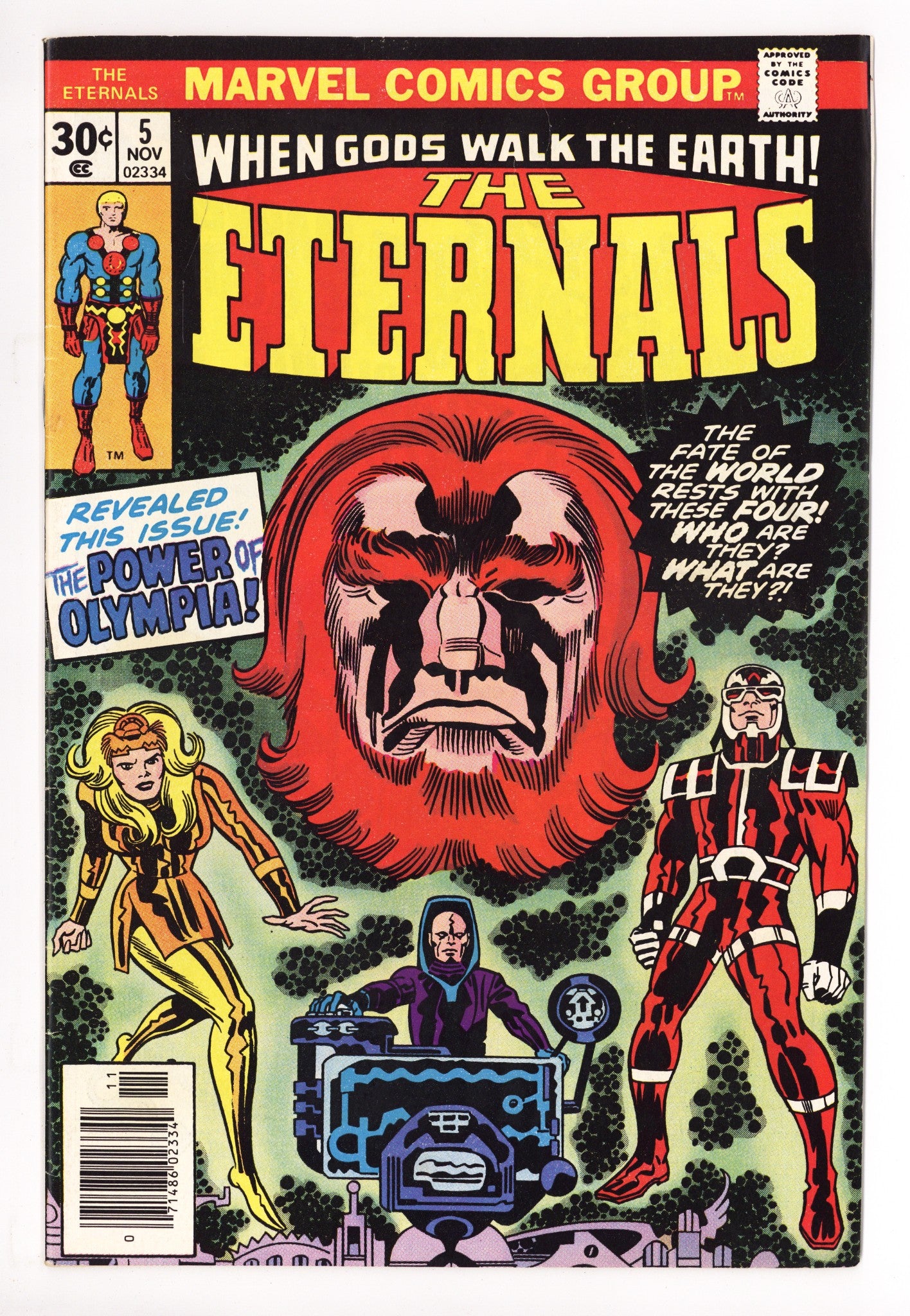 The Eternals Vol 1 5 Mid Grade (1976) 