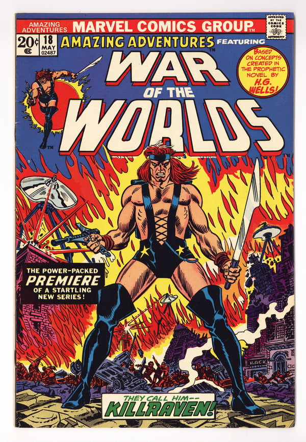 Amazing Adventures Vol 2 18  VF (8.0)   (1973)