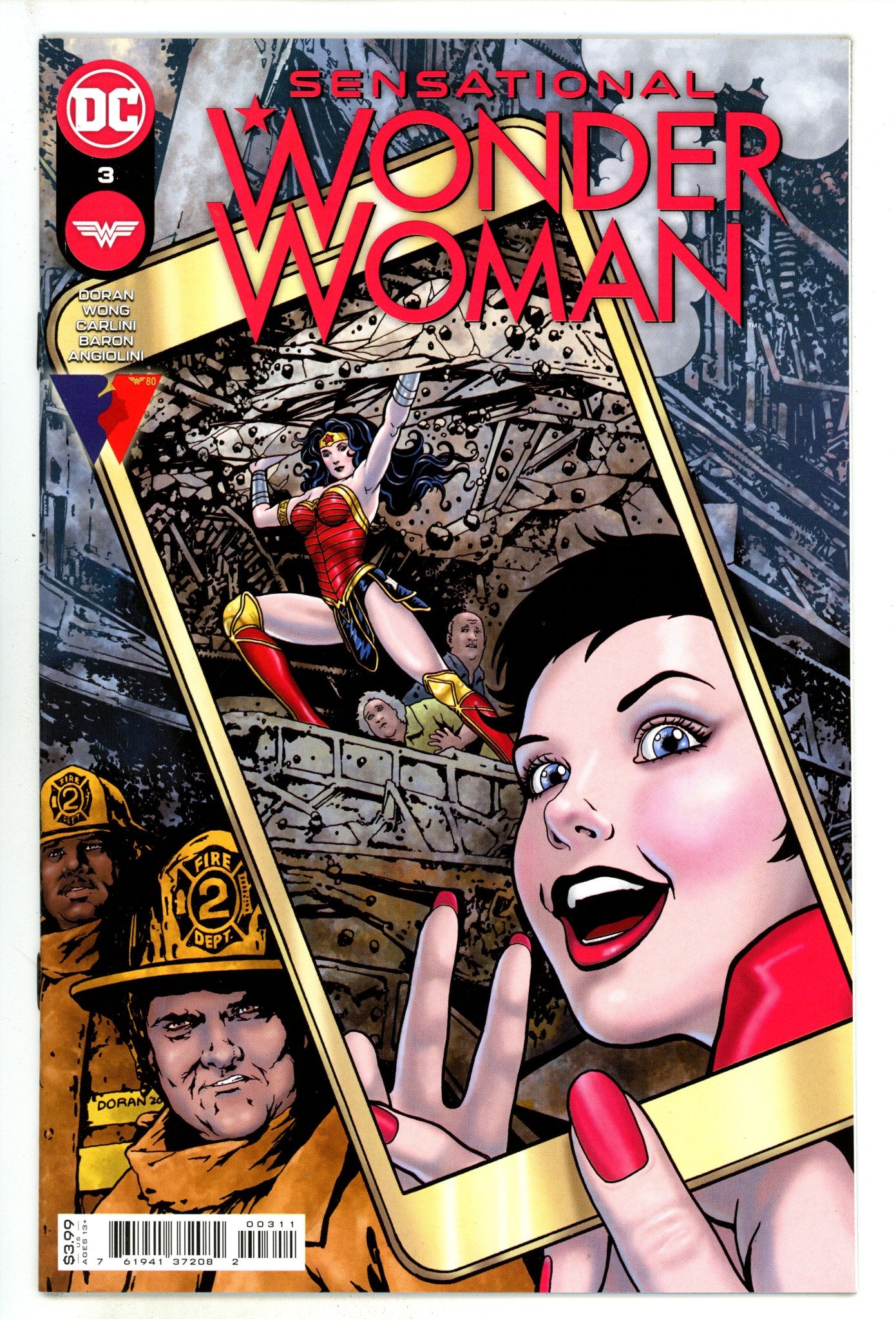 Sensational Wonder Woman 3 High Grade (2021) 