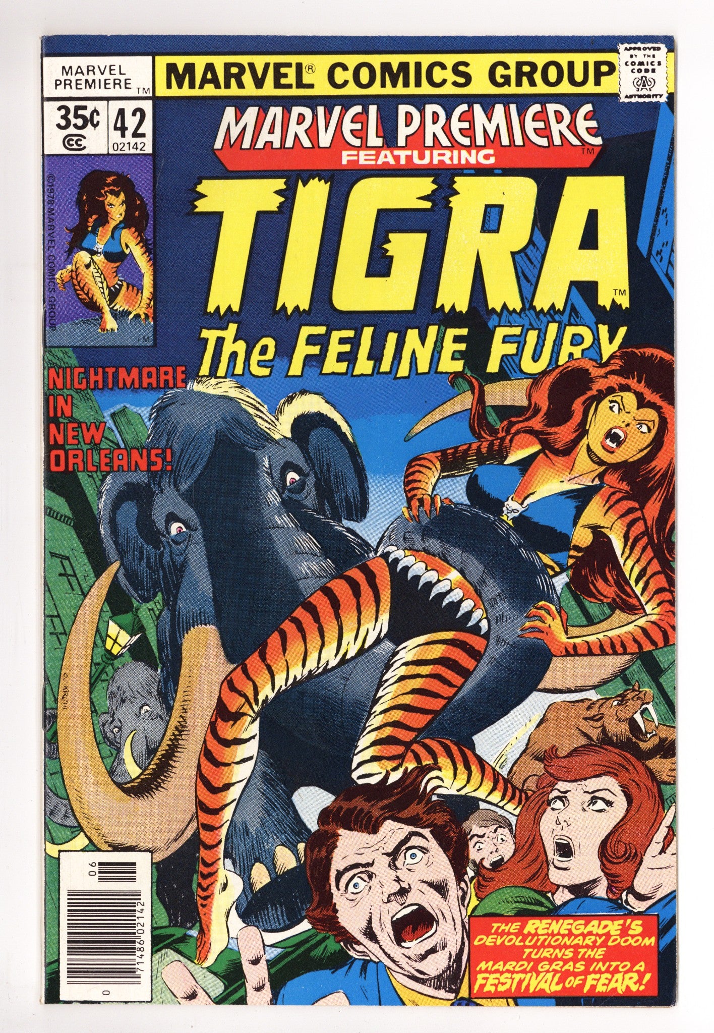Marvel Premiere 42 VF (8.0) (1978) 