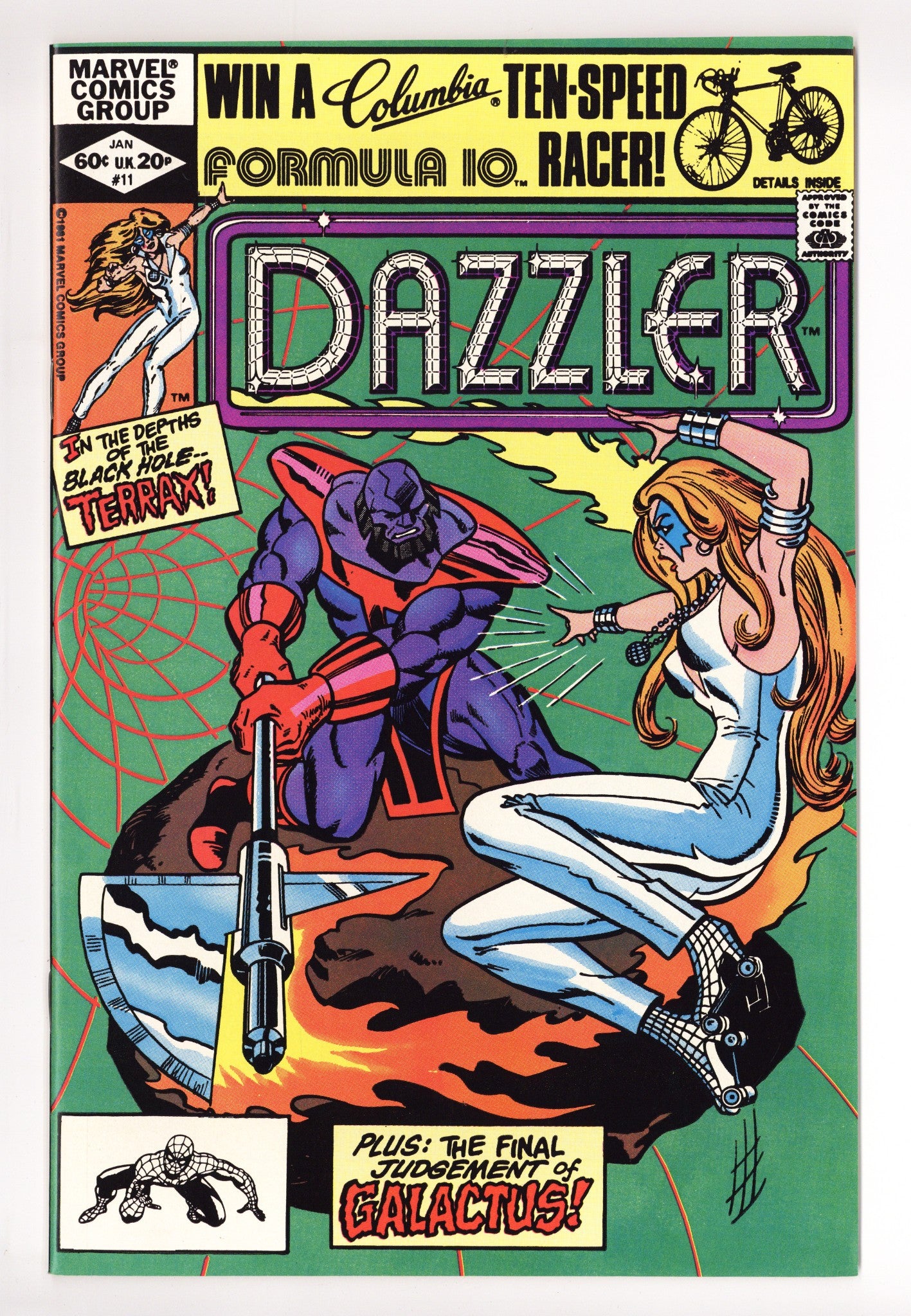 Dazzler Vol 1 11 High Grade (1982) 