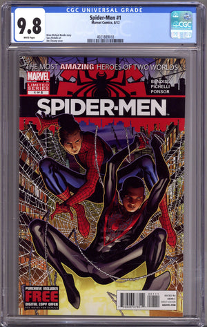 Spider-Men 1 CGC 9.8 (NM/M) (2012)
